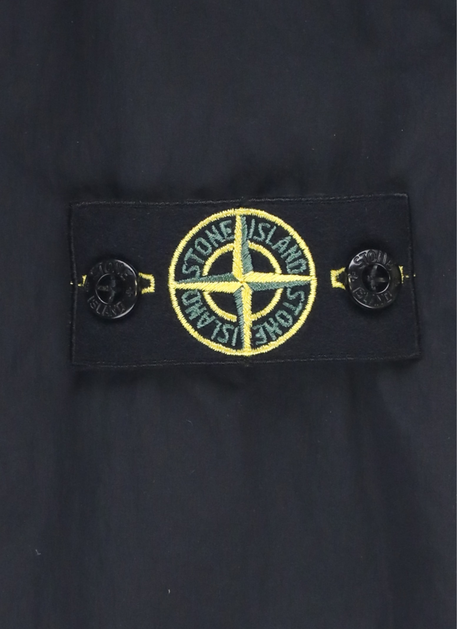 Shop Stone Island Jacket With Logo In Black