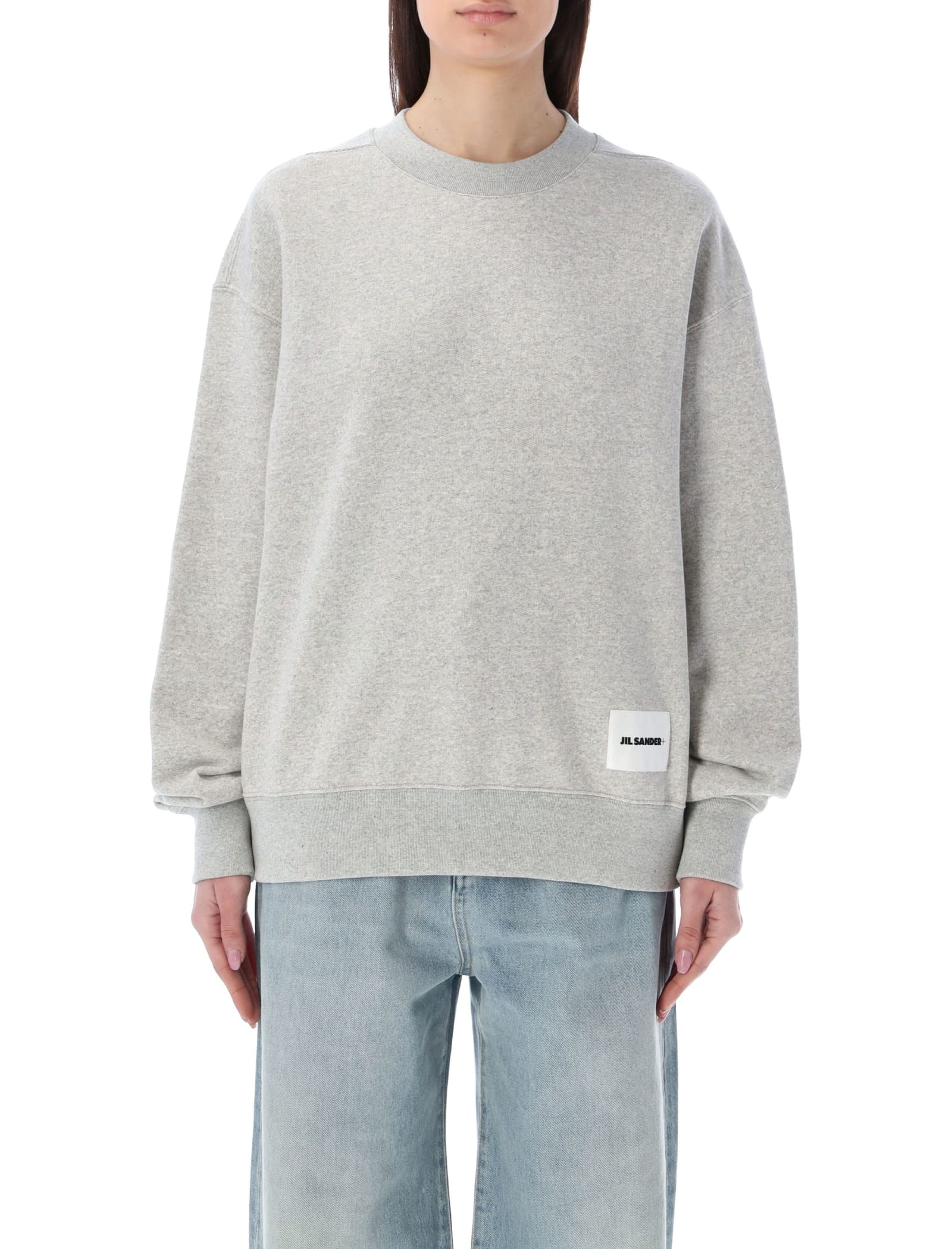 JIL SANDER COMPACT TERRY SWEATSHIRT