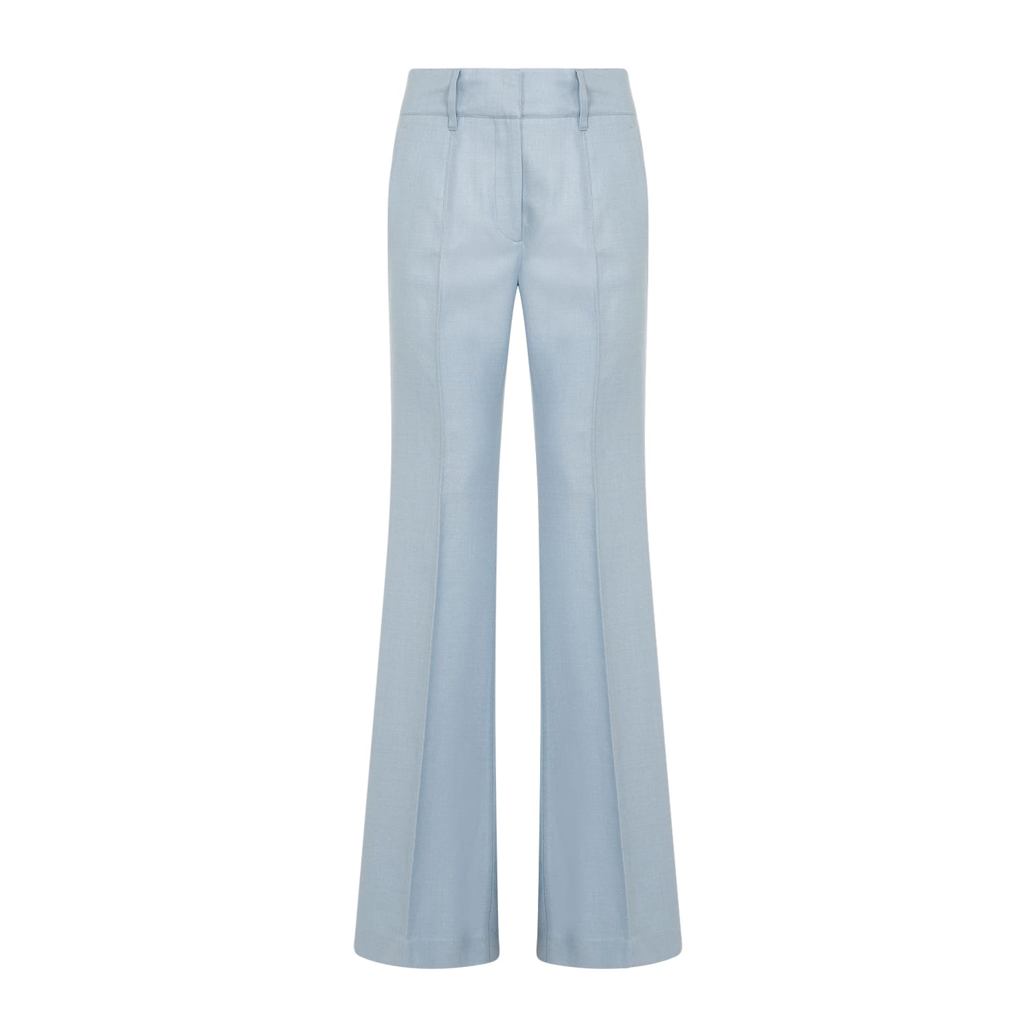 Shop Gabriela Hearst Rhein Pant In Stb Stone Blue