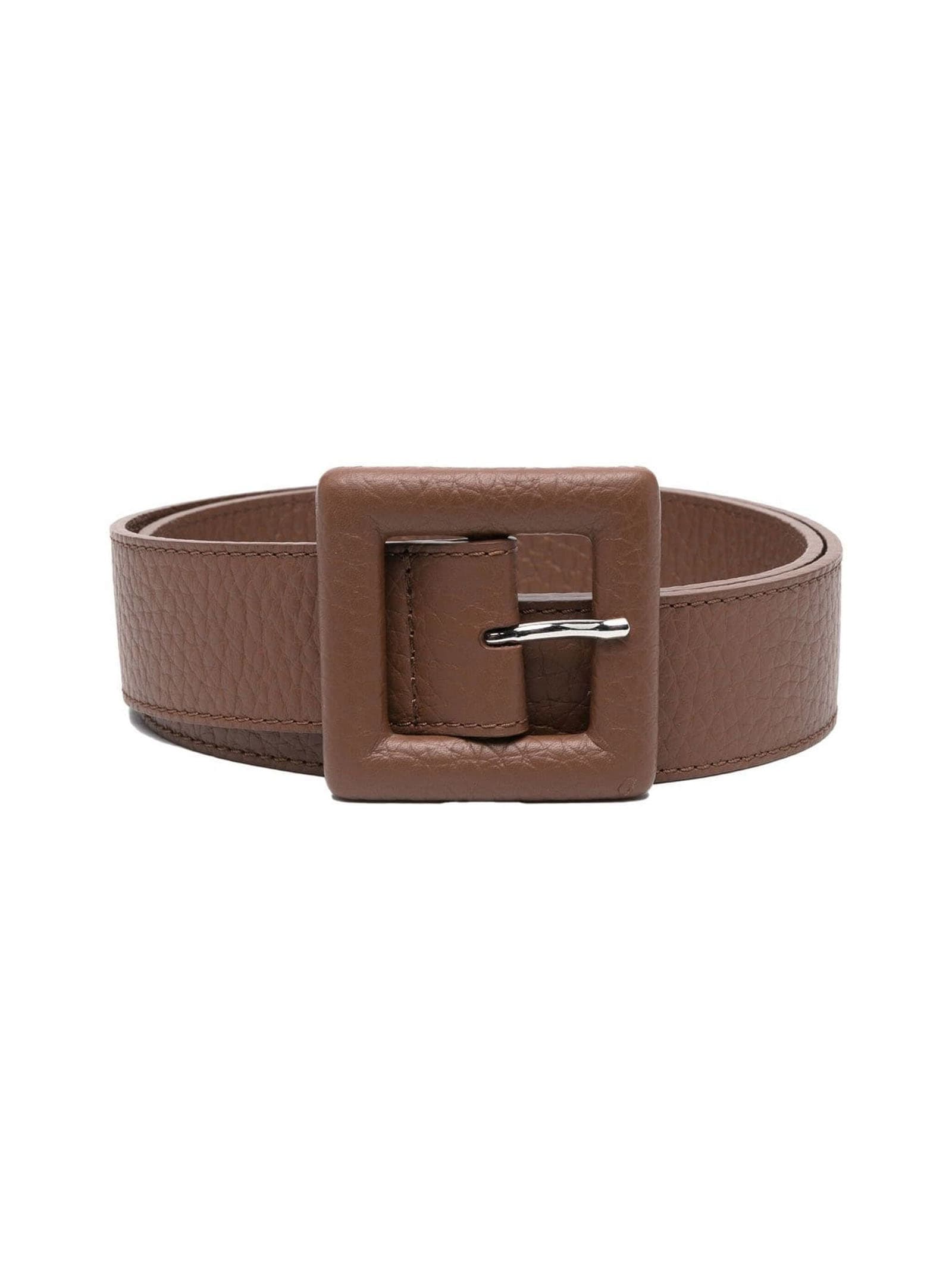Orciani Brown Soft Leather Belt
