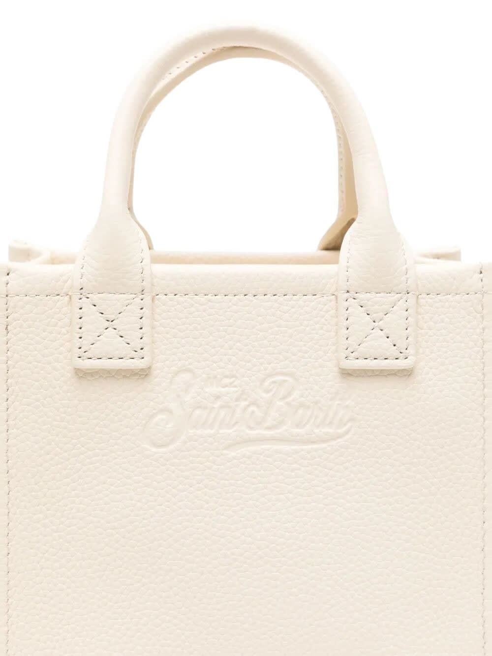 Mc2 Saint Barth Vanity Bag Mini In Neutral