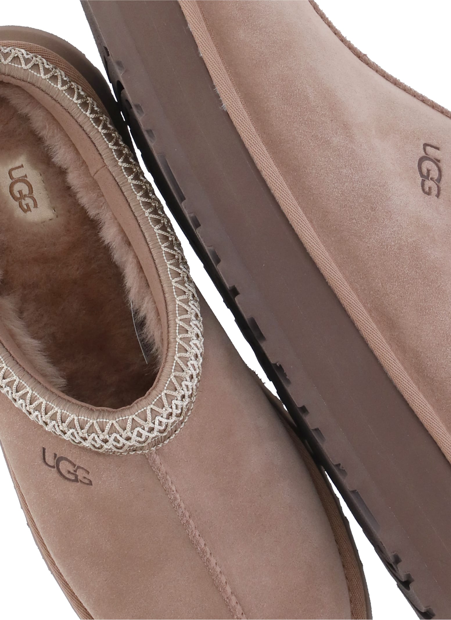 Ugg Tazz Ii Flat Shoes Pink In Brown