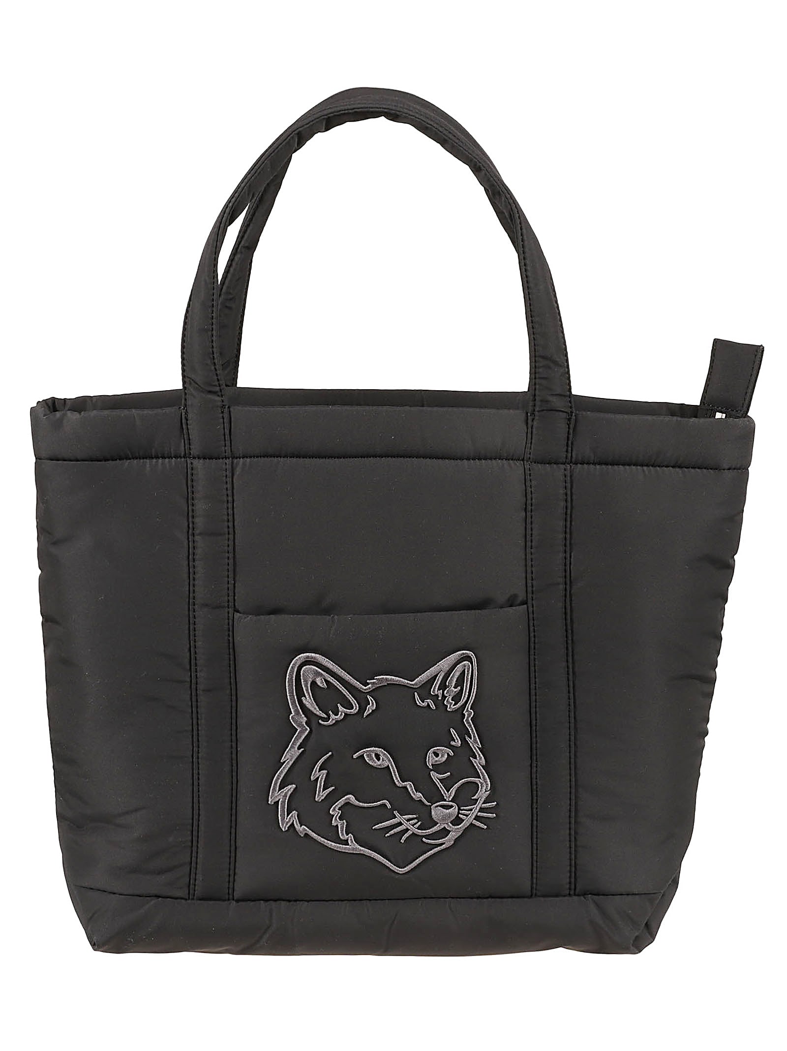 Maison Kitsuné Fox Head Puffer Medium Tote