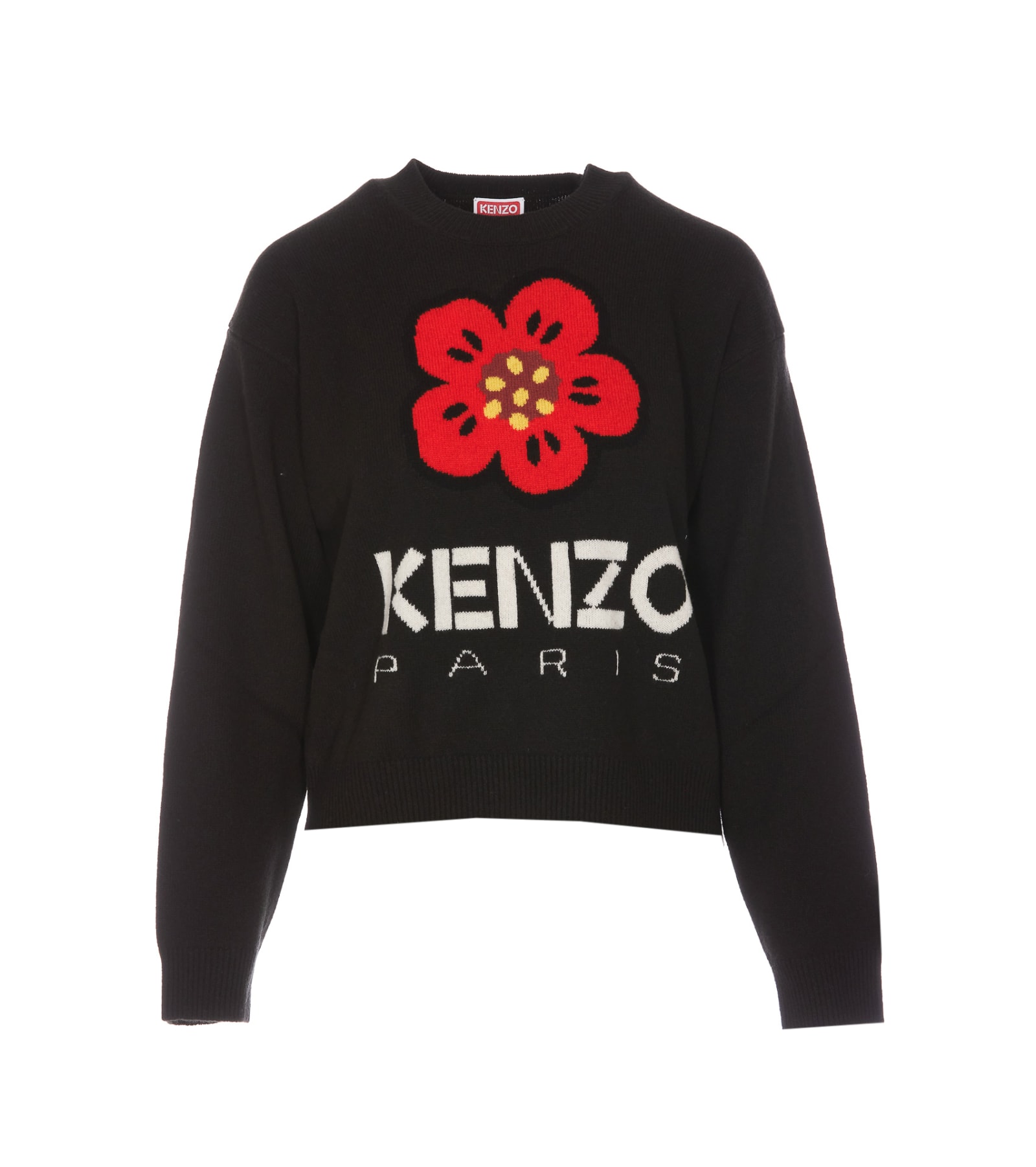Kenzo Paris Comfort Jumper In Black | ModeSens