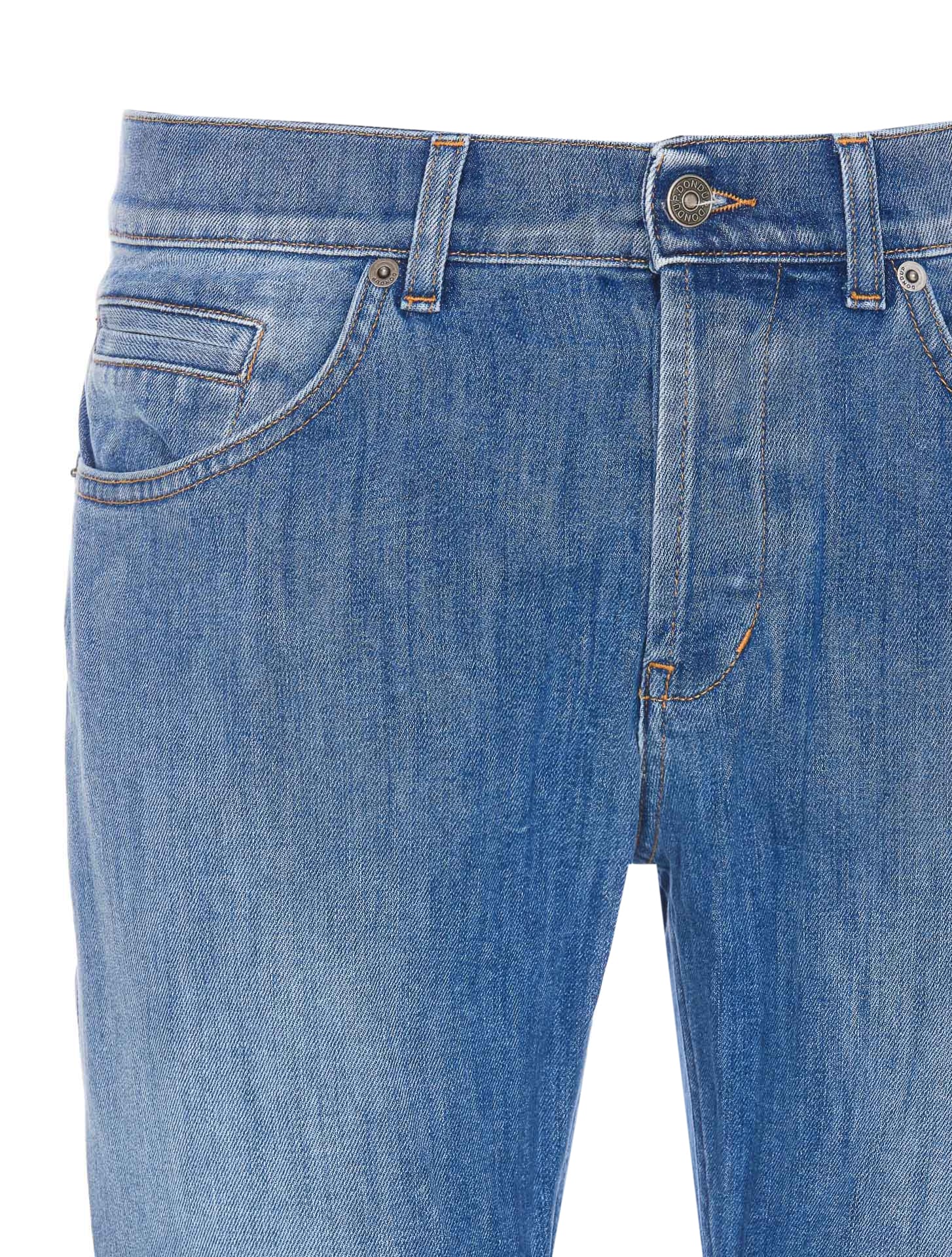 Shop Dondup George Jeans In Blue