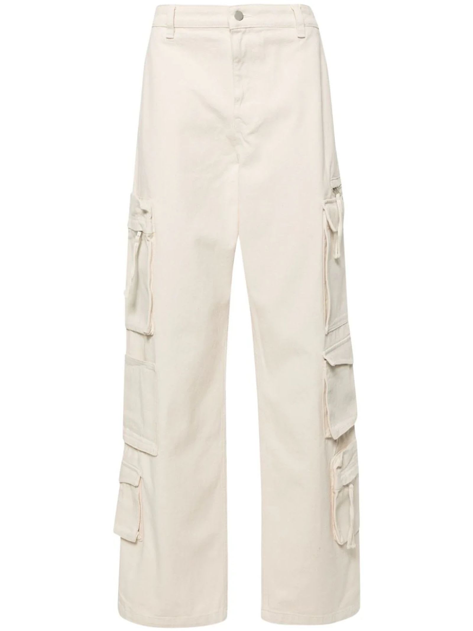 Axel Arigato Off-white Cotton Trousers