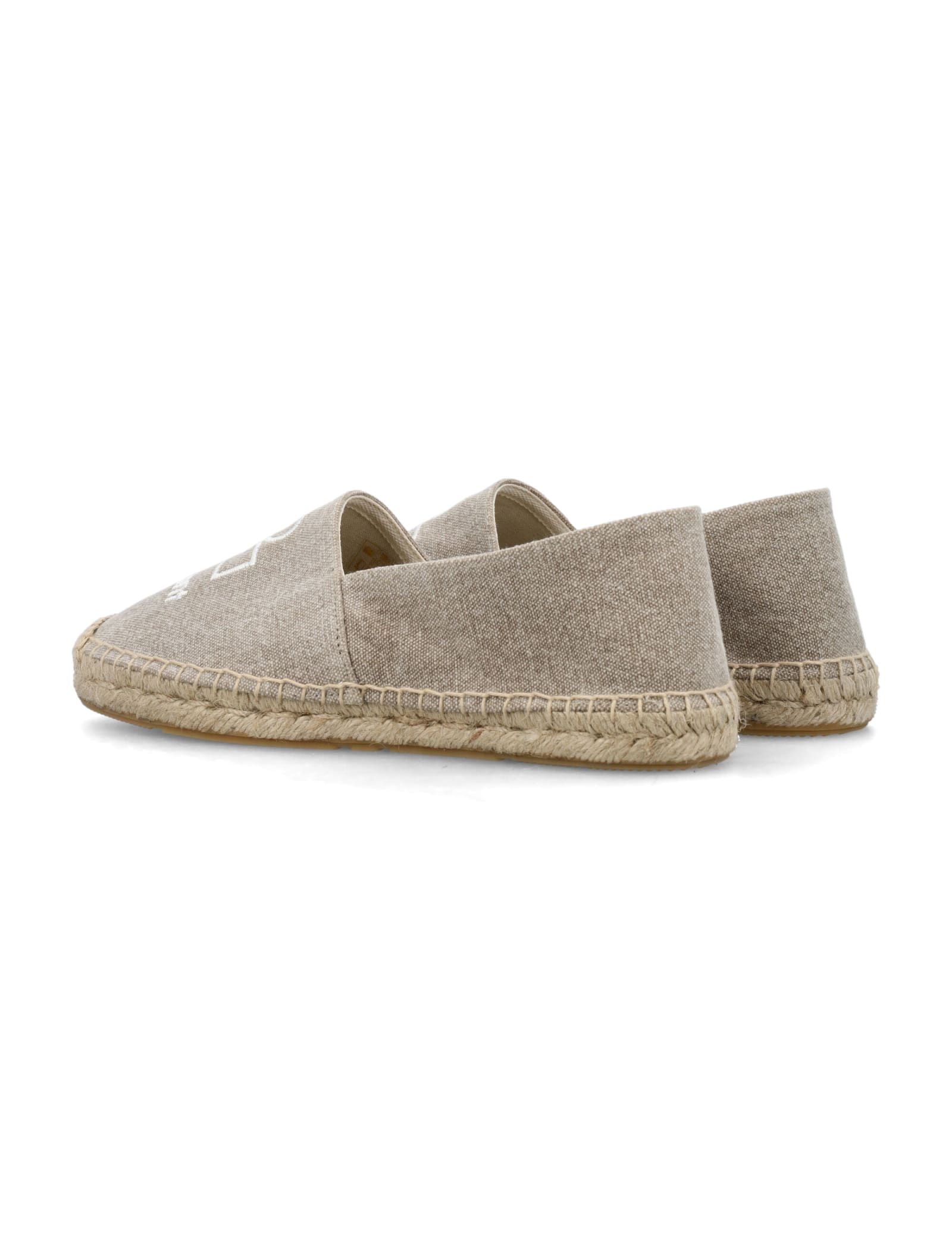Isabel Marant Beige Canae Cotton Espadrilles In Beige