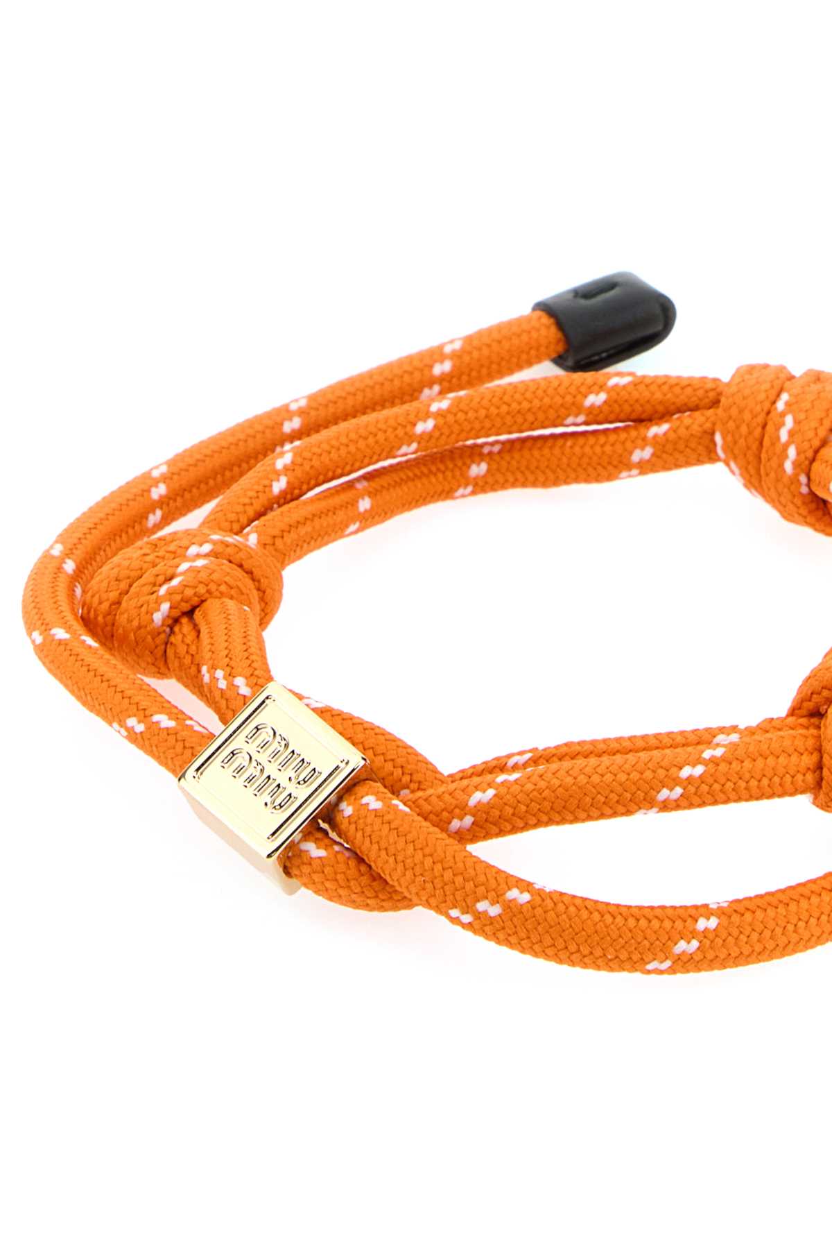 Orange Fabric Bracelet
