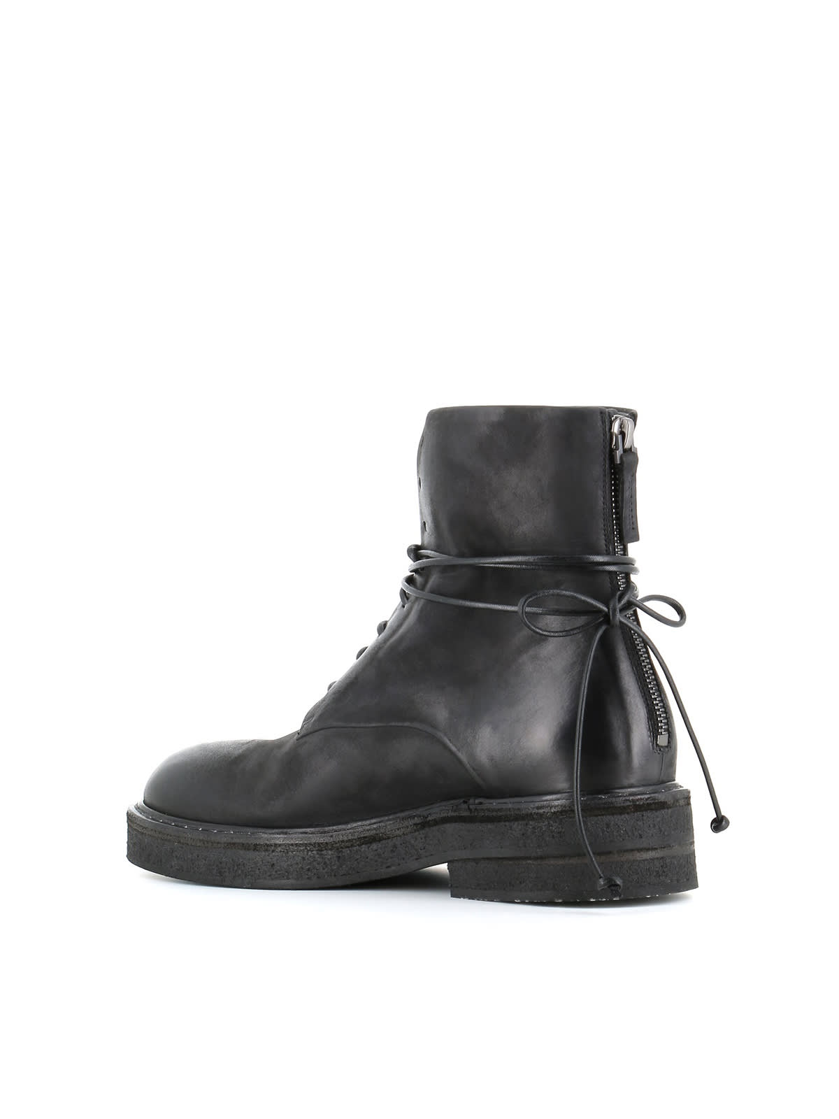 Marsèll Marsell Parrucca Lace-up Boots In Black