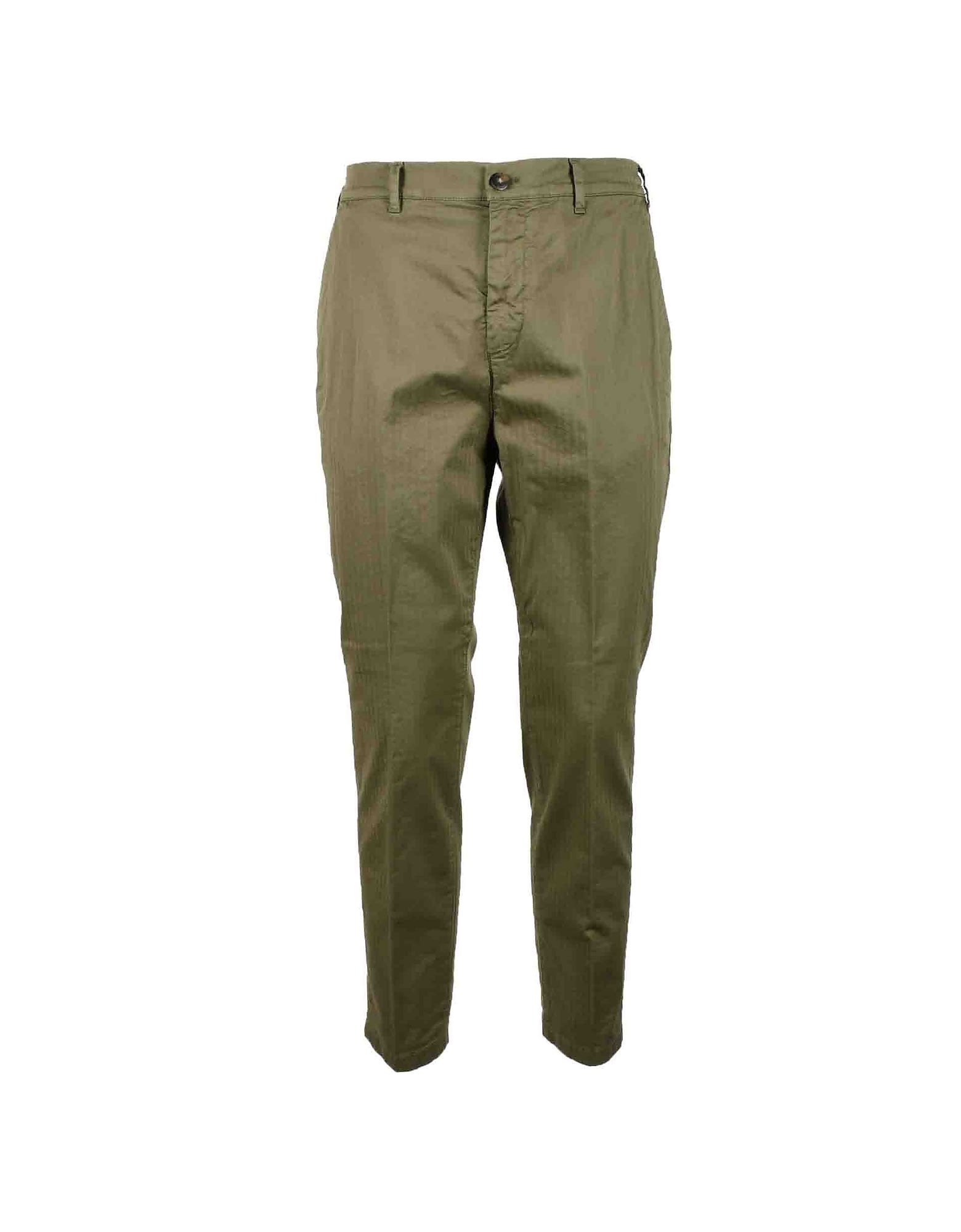 Cruna Mens Military Green Pants