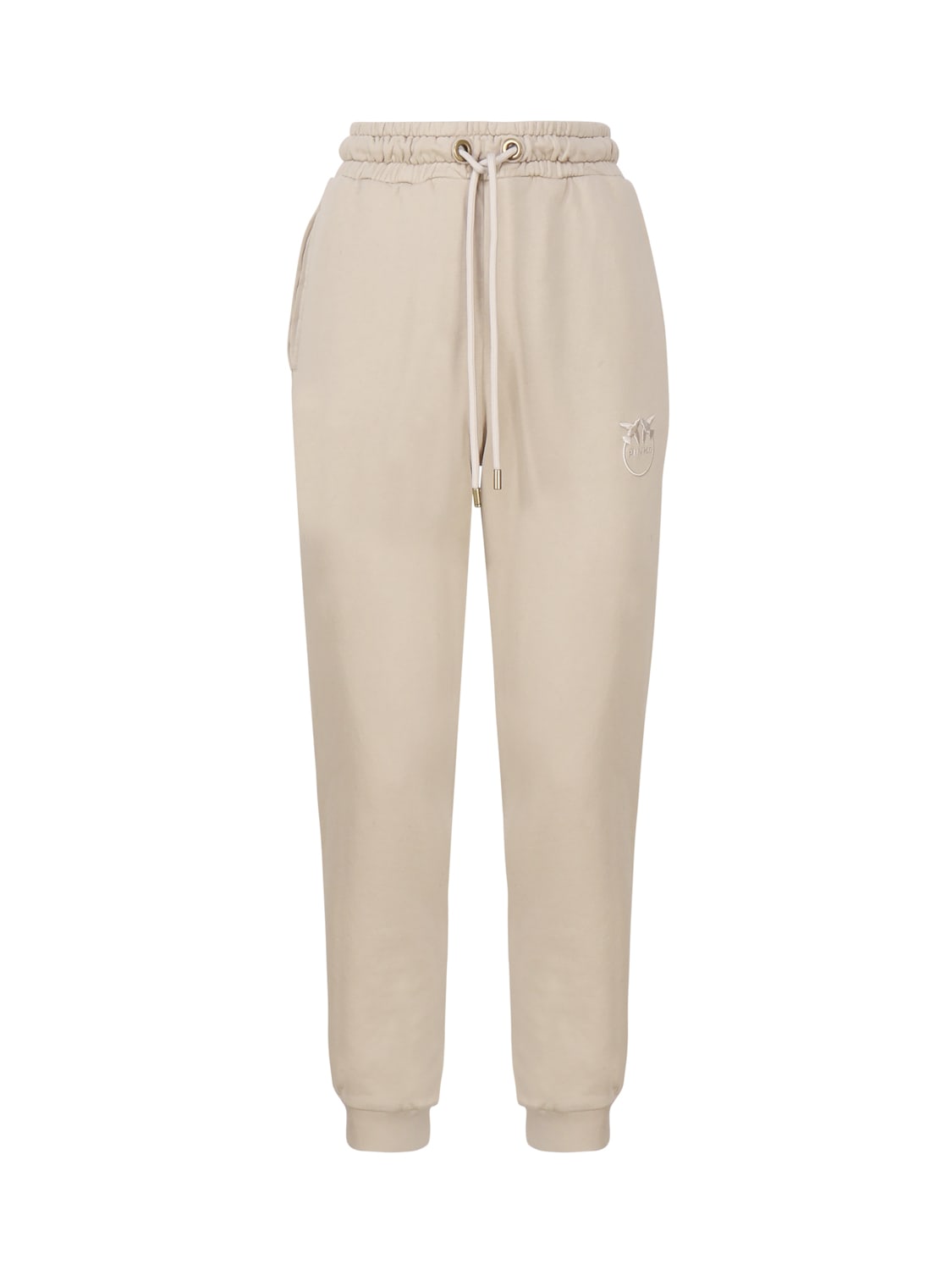PINKO JOGGER PANTS WITH EMBROIDERY