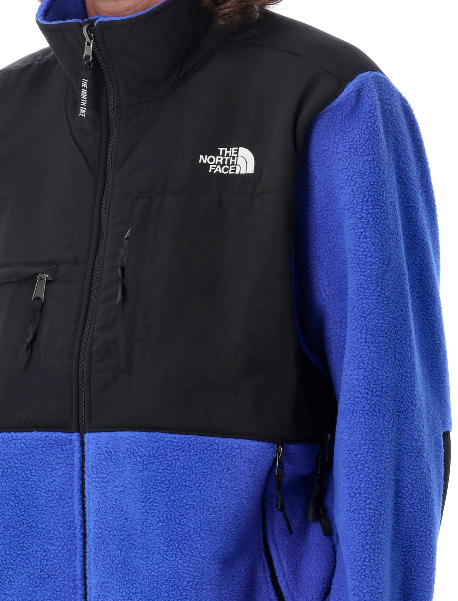 Shop The North Face Retro Denali Jacket In Tnf Blue/tnf Black