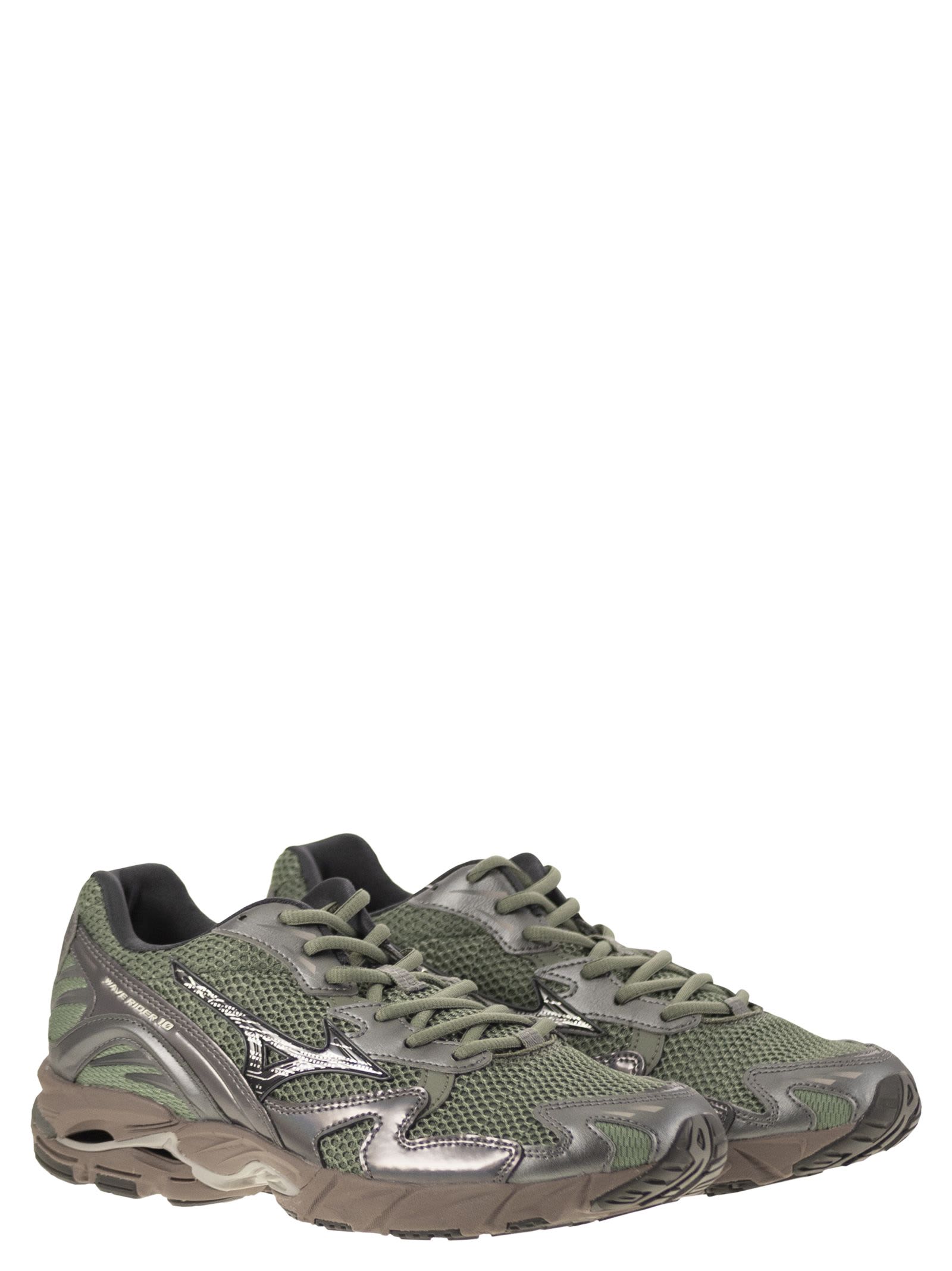 Mizuno Wave Rider 10 Lace-up Sneakers