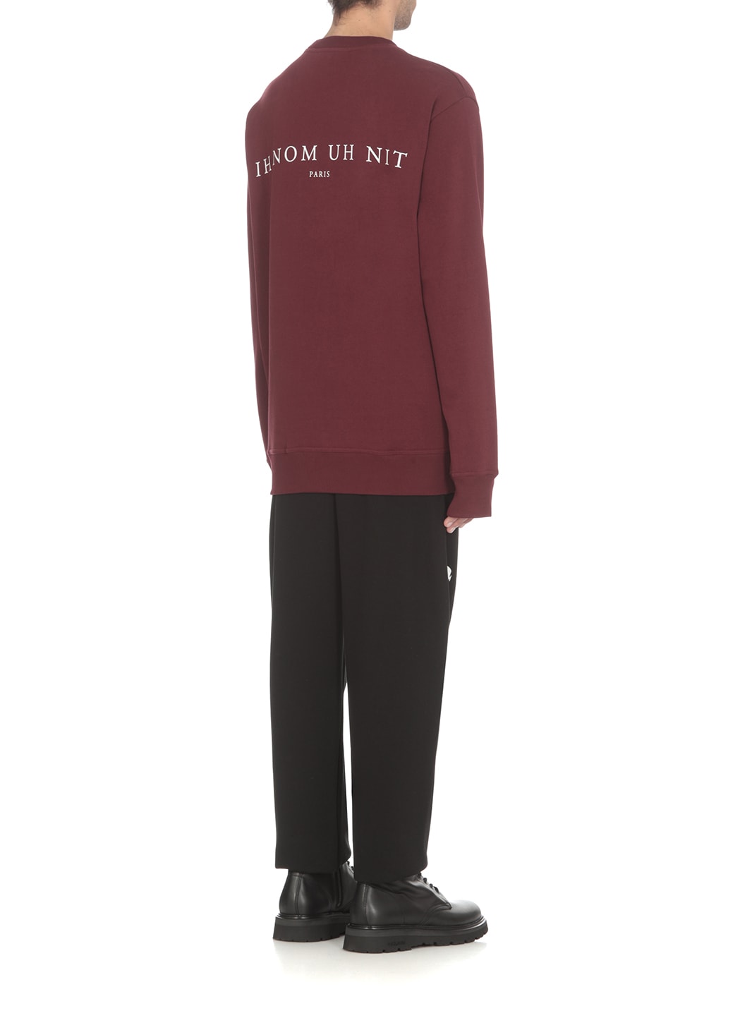 Shop Ih Nom Uh Nit Mask Authentic Sweatshirt In Bordeaux