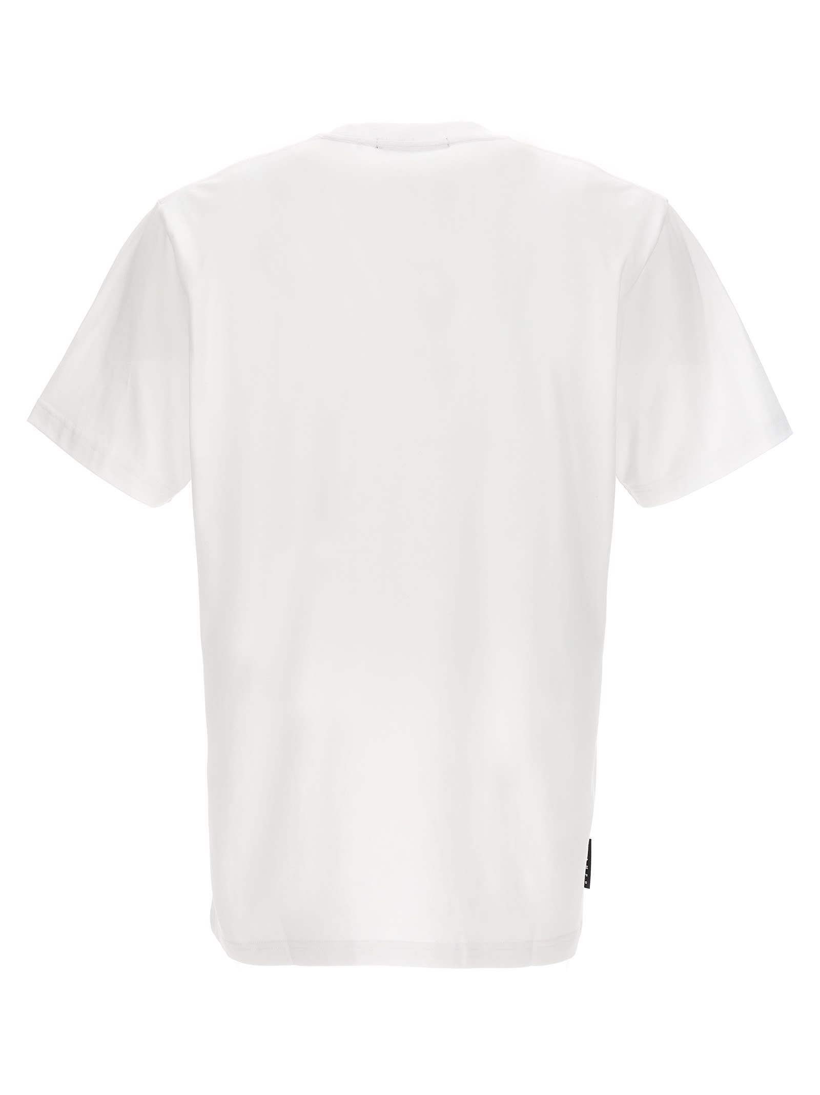Shop Stampd T-shirt Stacked Logo In White