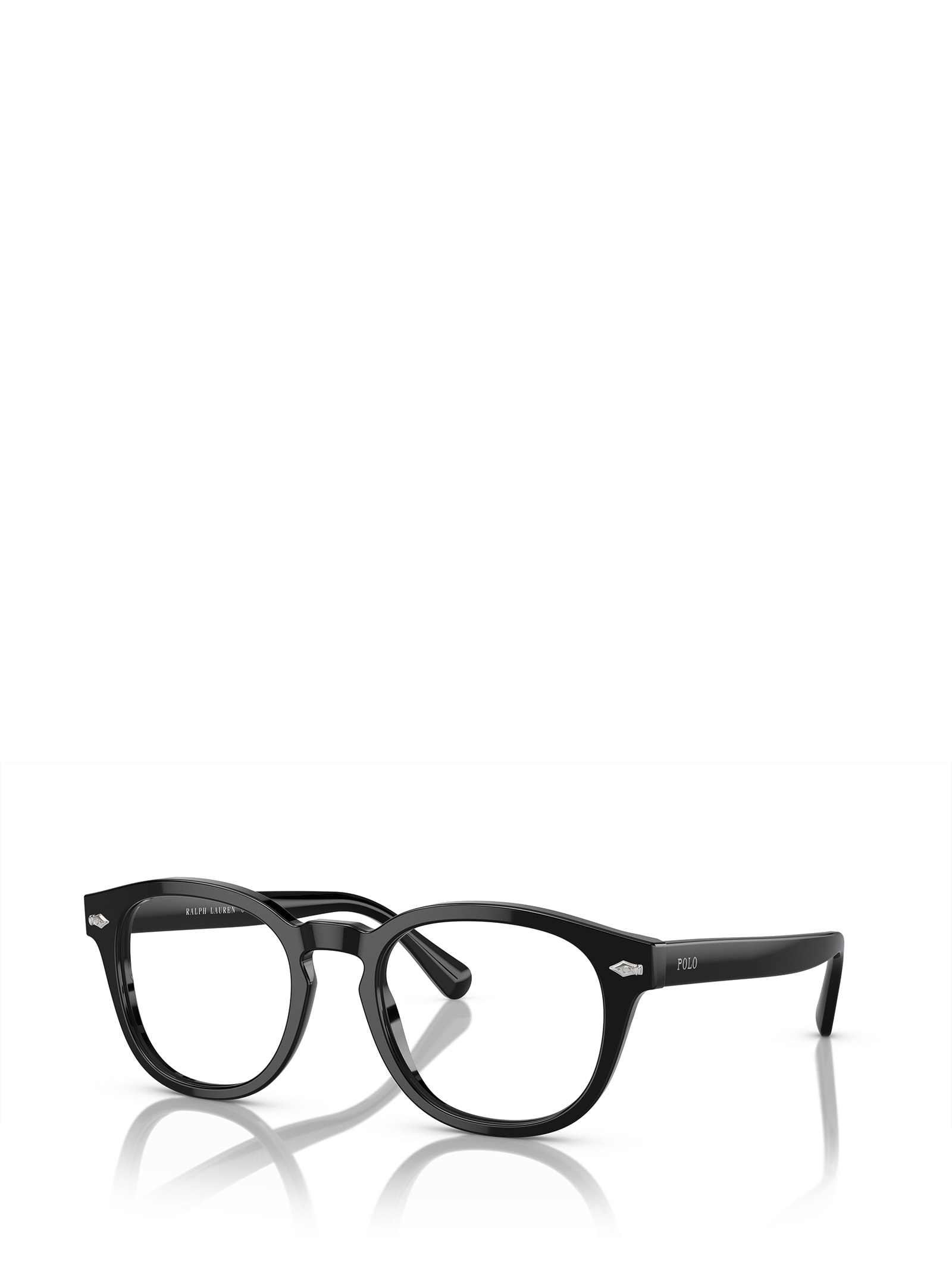 Shop Polo Ralph Lauren Ph2272 Shiny Black Glasses