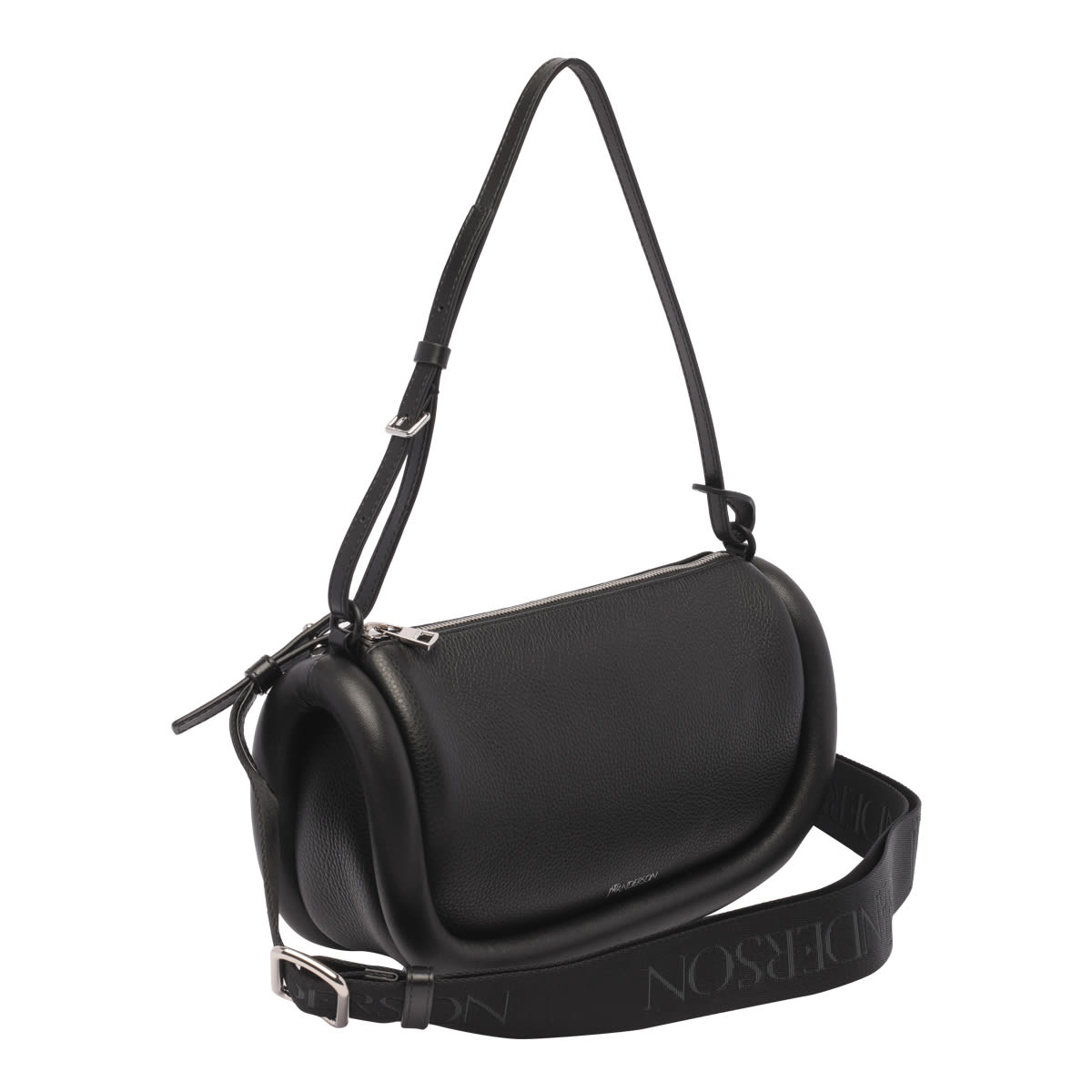 Shop Jw Anderson The Bumper 15 Handbag In Black