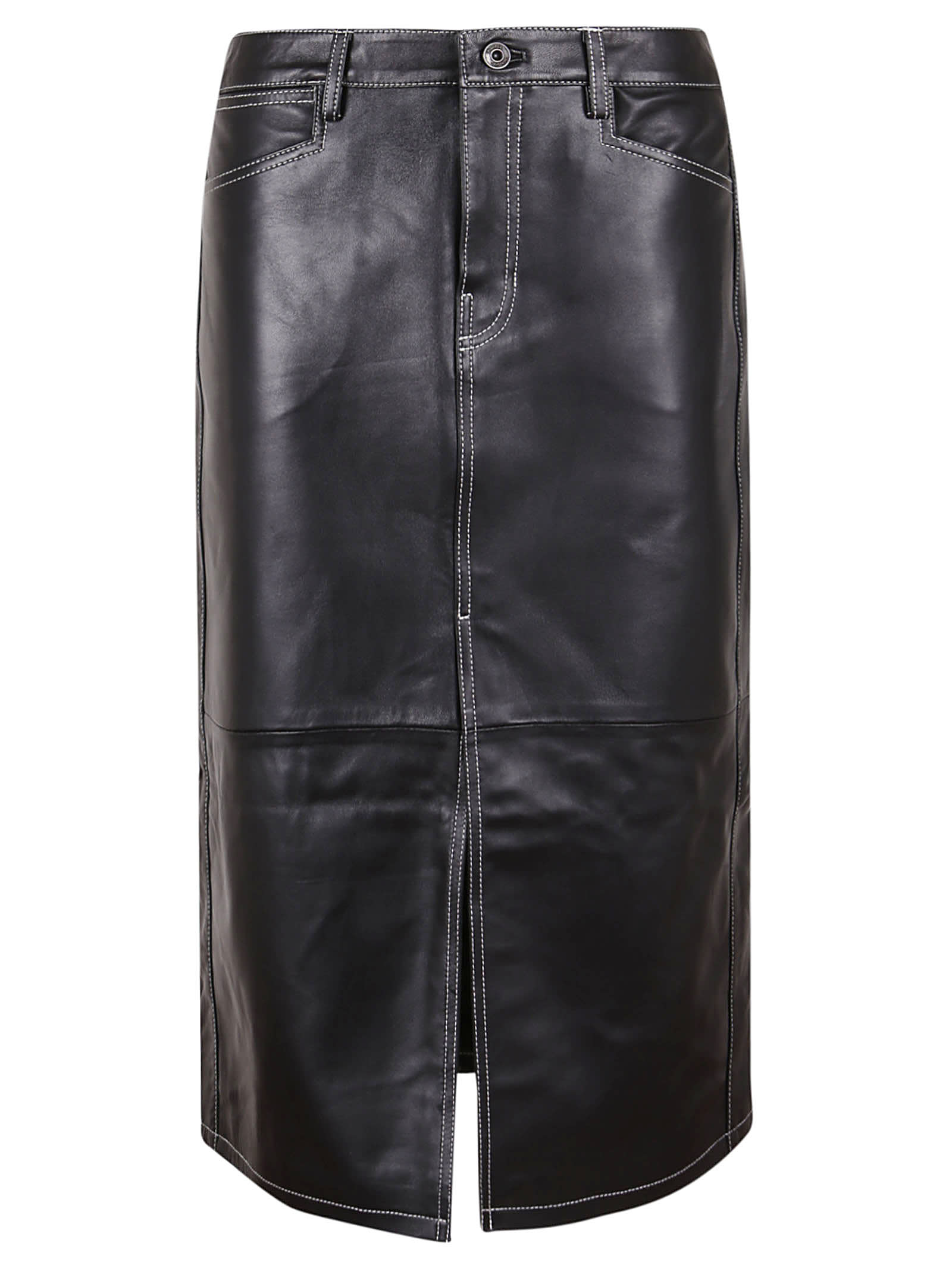 Proenza Schouler Leather Straight Skirt
