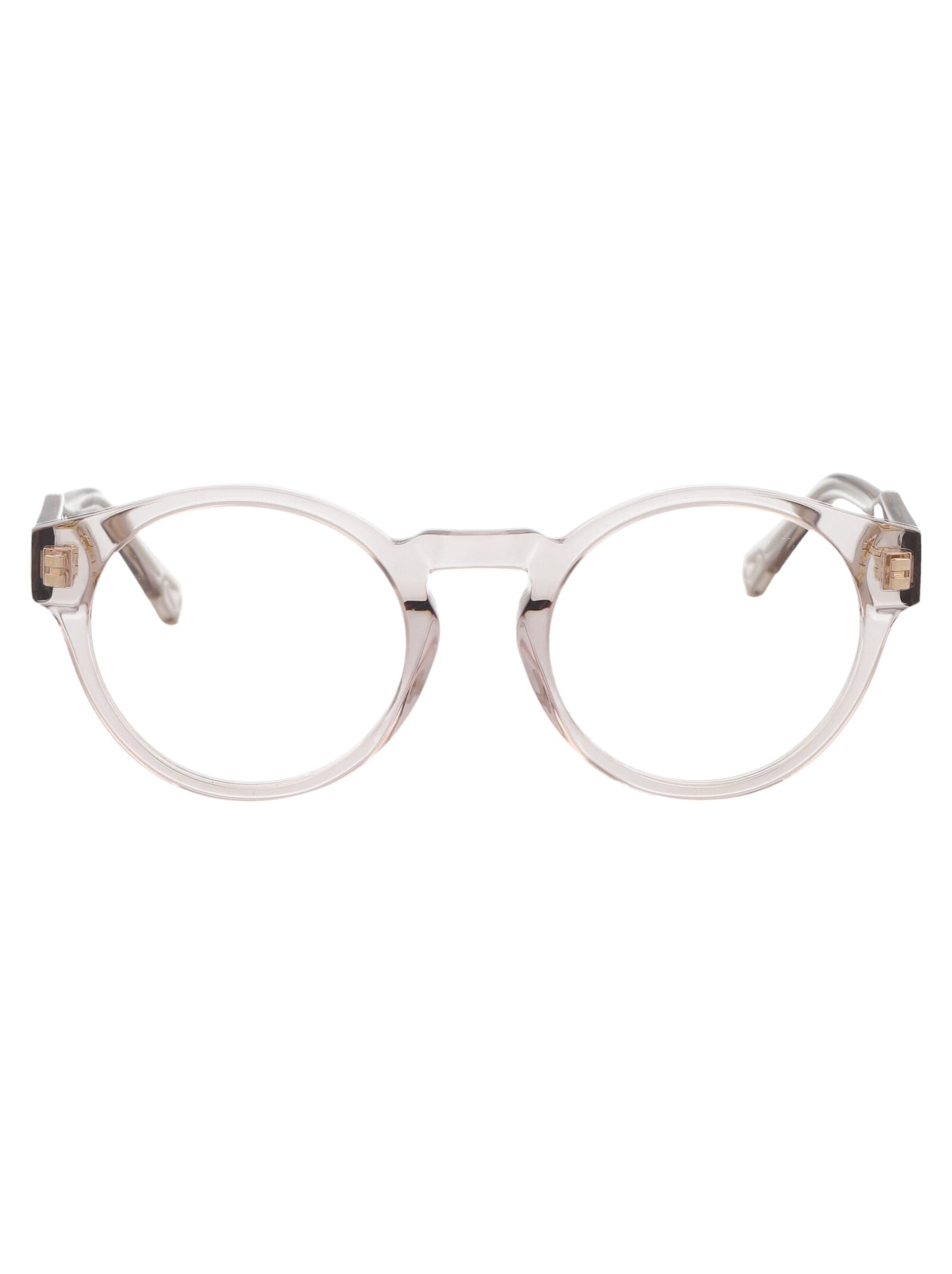 Shop Chloé Ch0159o Glasses In 005 Nude Nude Transparent