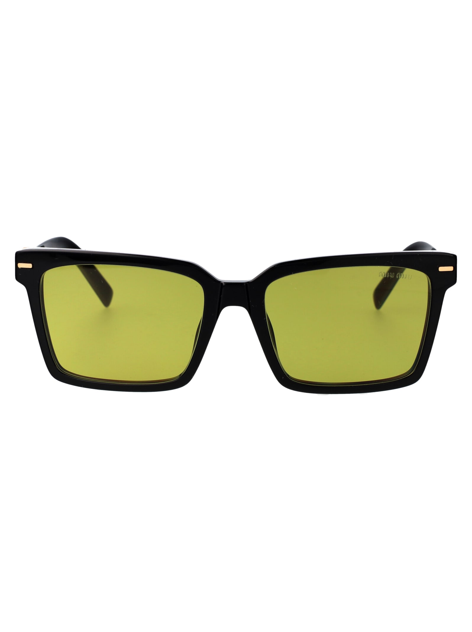 Miu Miu 0mu 13zs Sunglasses In 16k07o Black