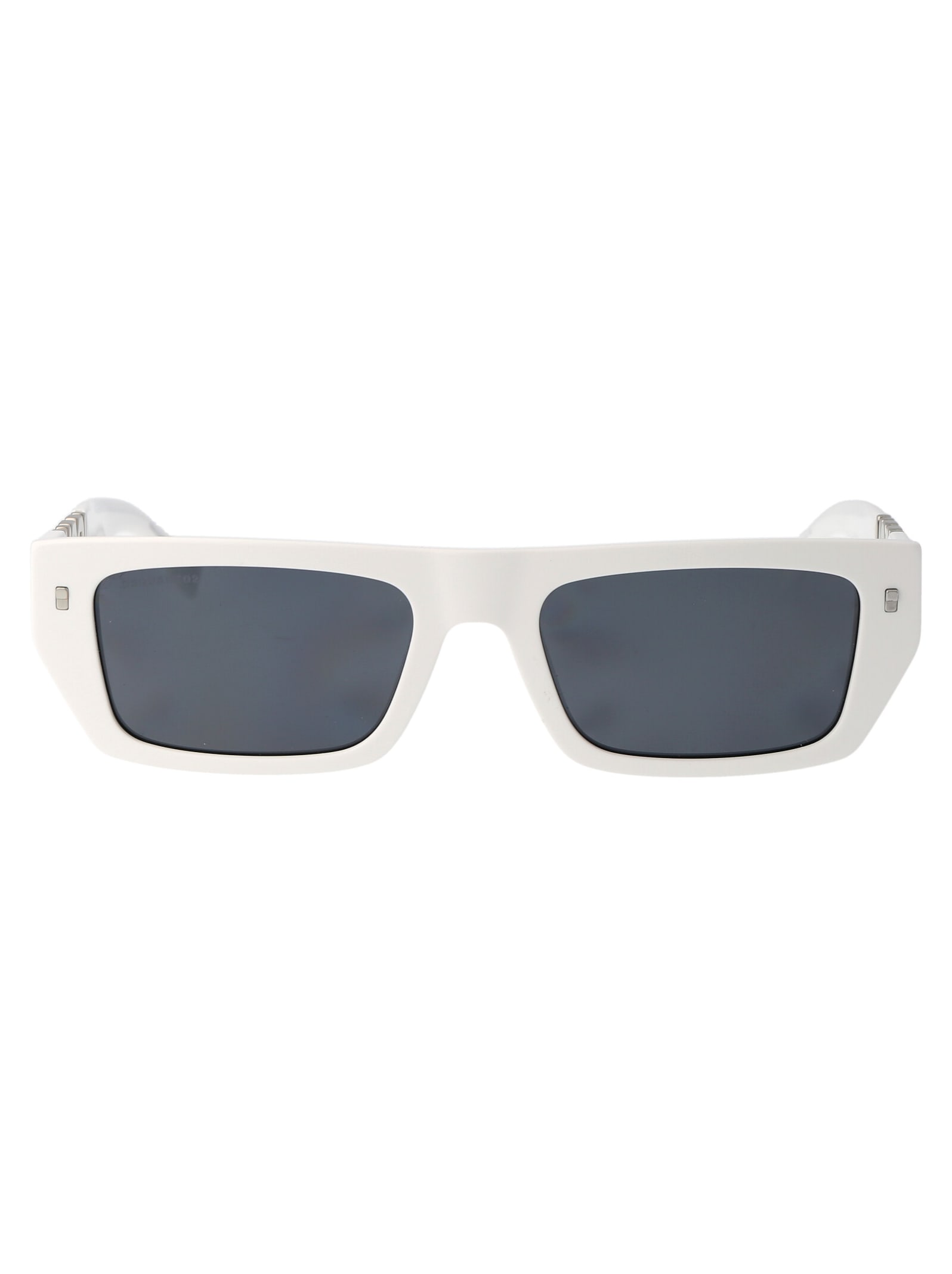 Shop Dsquared2 Icon 0011/s Sunglasses In Vk6ir White