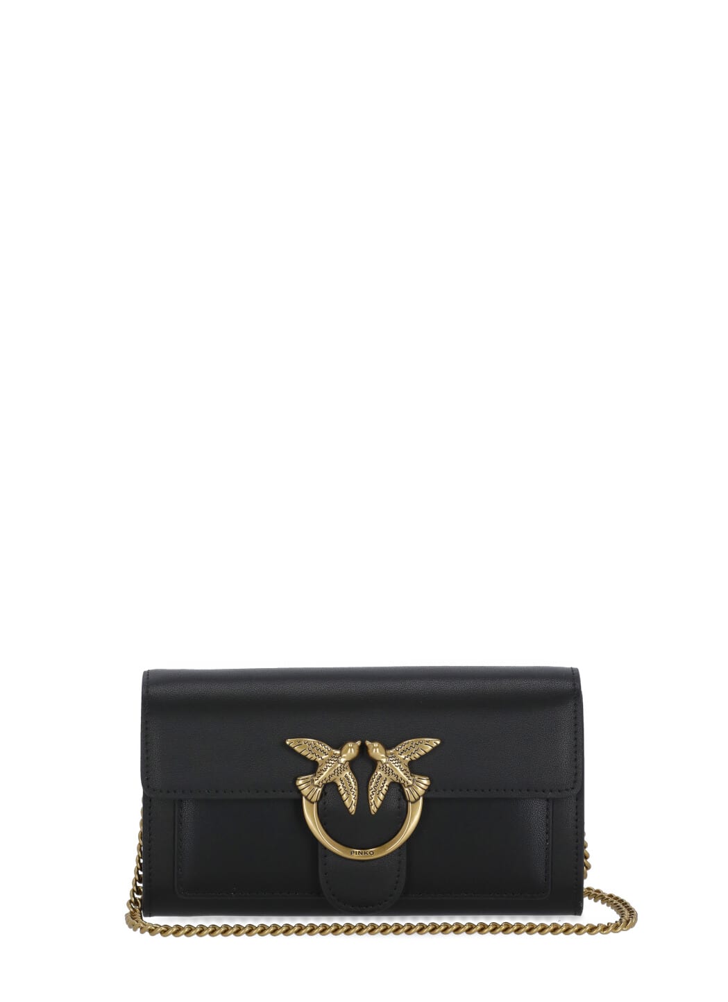 Shop Pinko Love One Wallet In Black