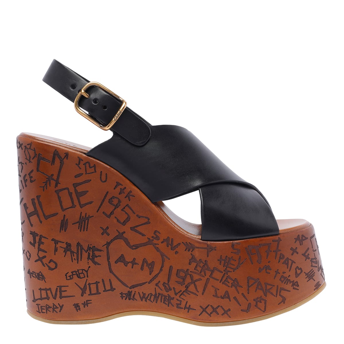 Chloé Maxime Wedge Sandals