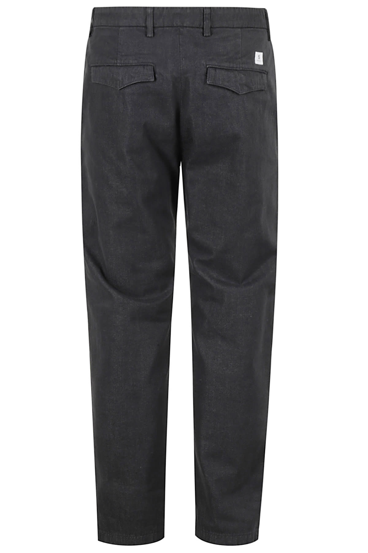 Shop Department Five Prince Pant Chino Slim Crop In Antracite