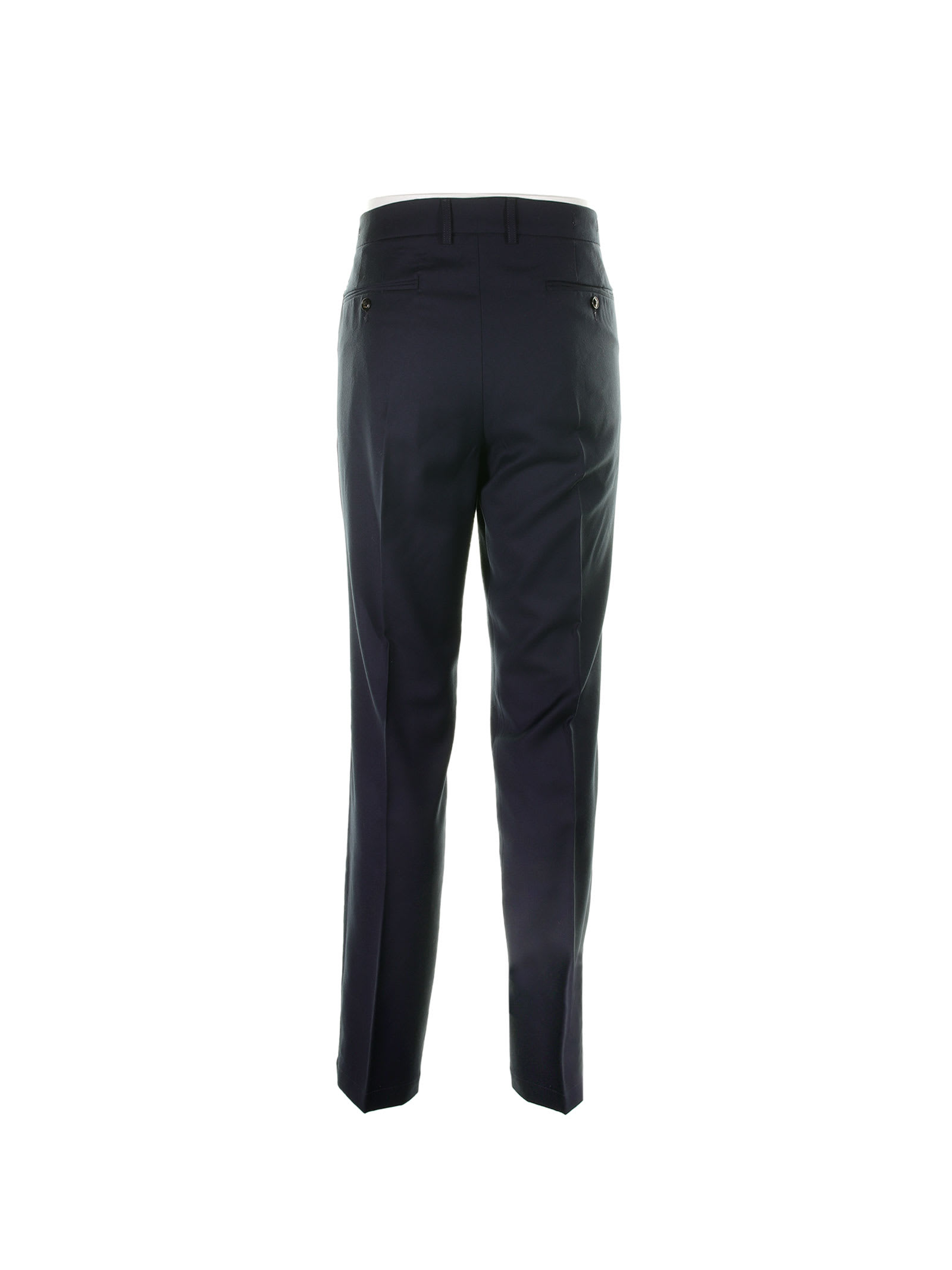 CRUNA BRERA NAVY TROUSERS FOR MEN 