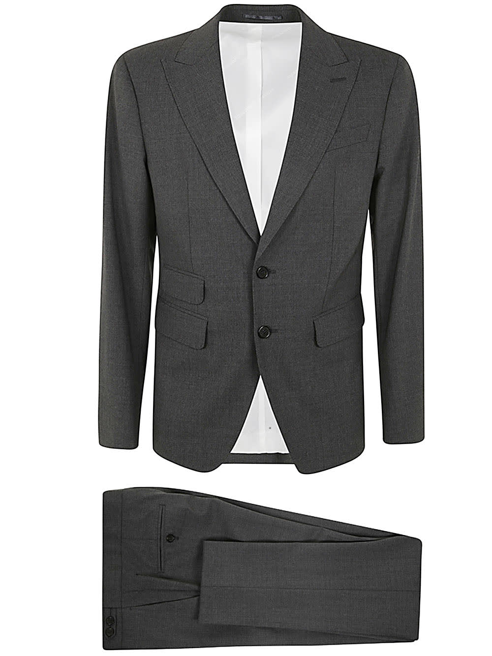 Shop Dsquared2 London Suit In Grey