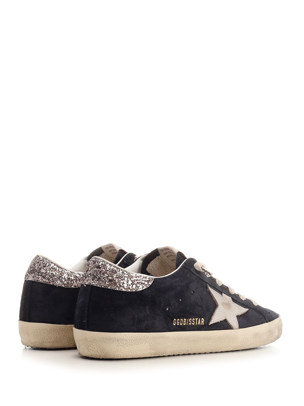 Shop Golden Goose Super-star Sneakers In Blue