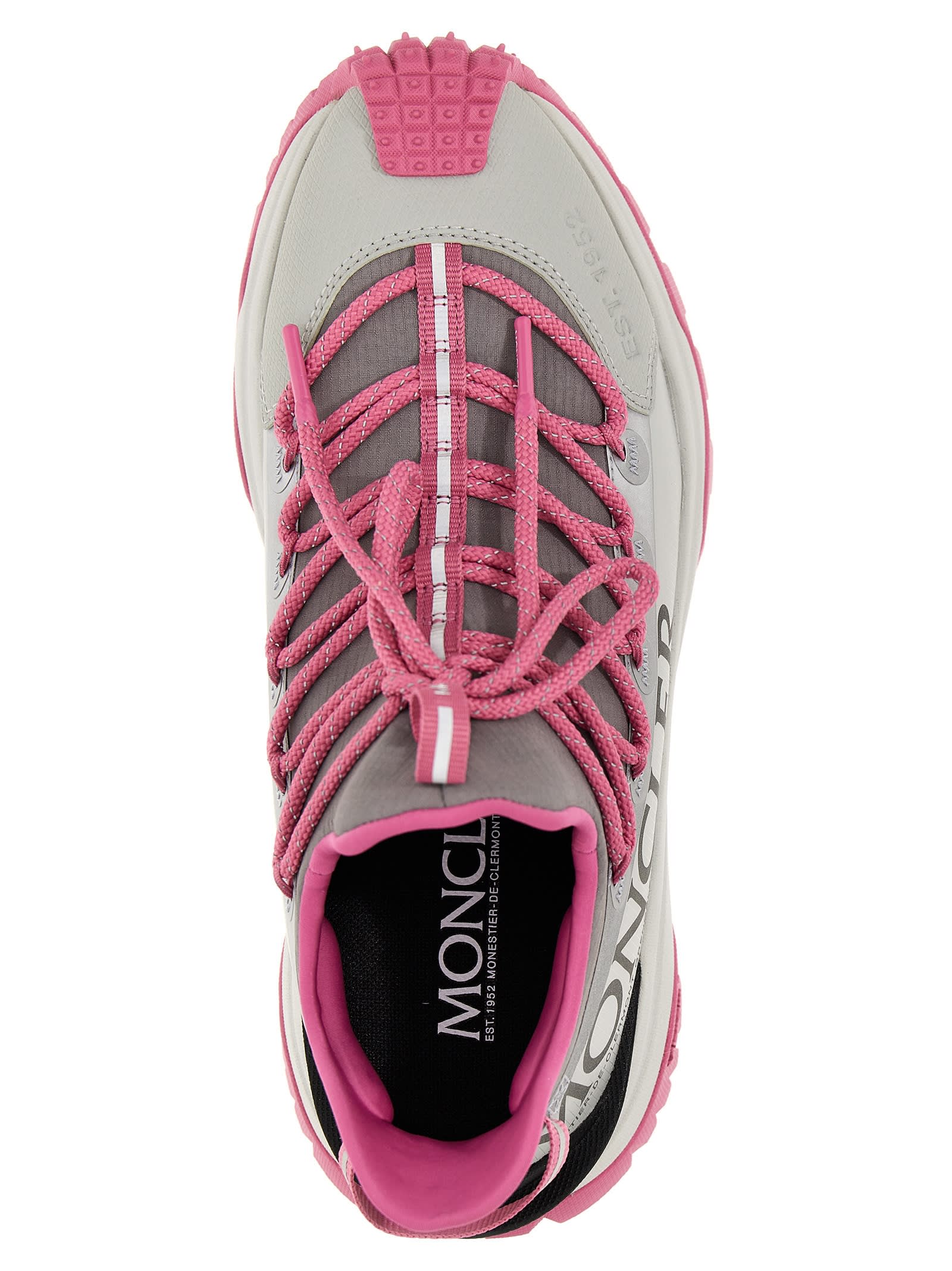 Shop Moncler Trailgrip Lite 2 Sneakers In Pink