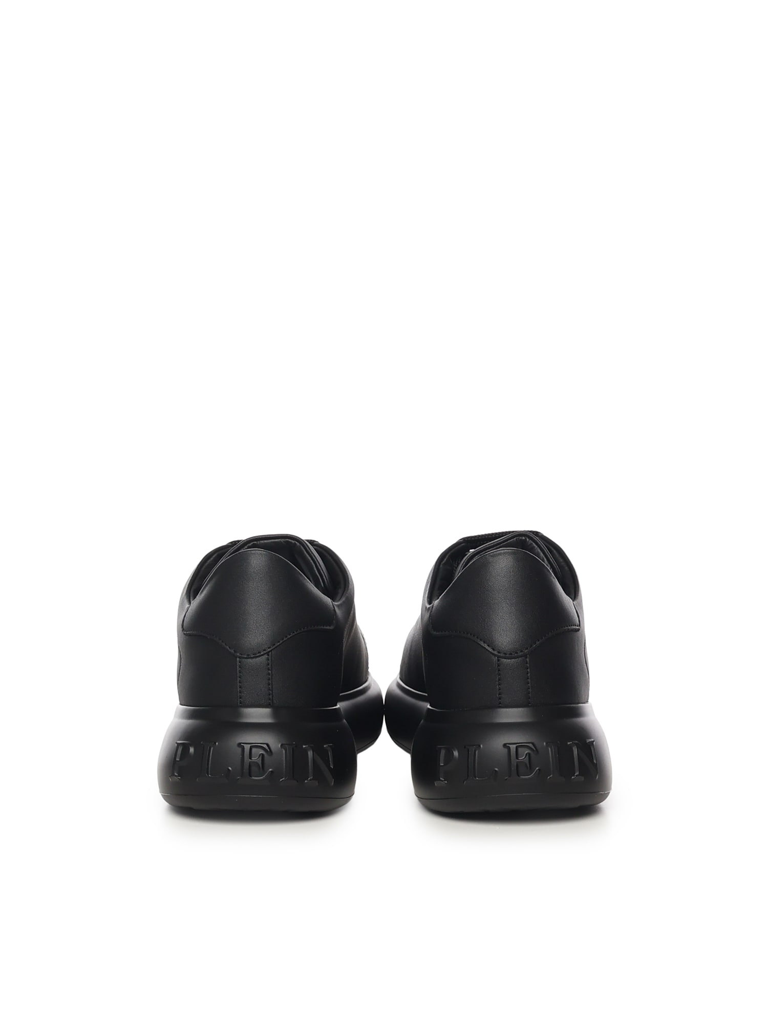 Philipp Plein Hexagon Low Top Sneakers In Animal Print