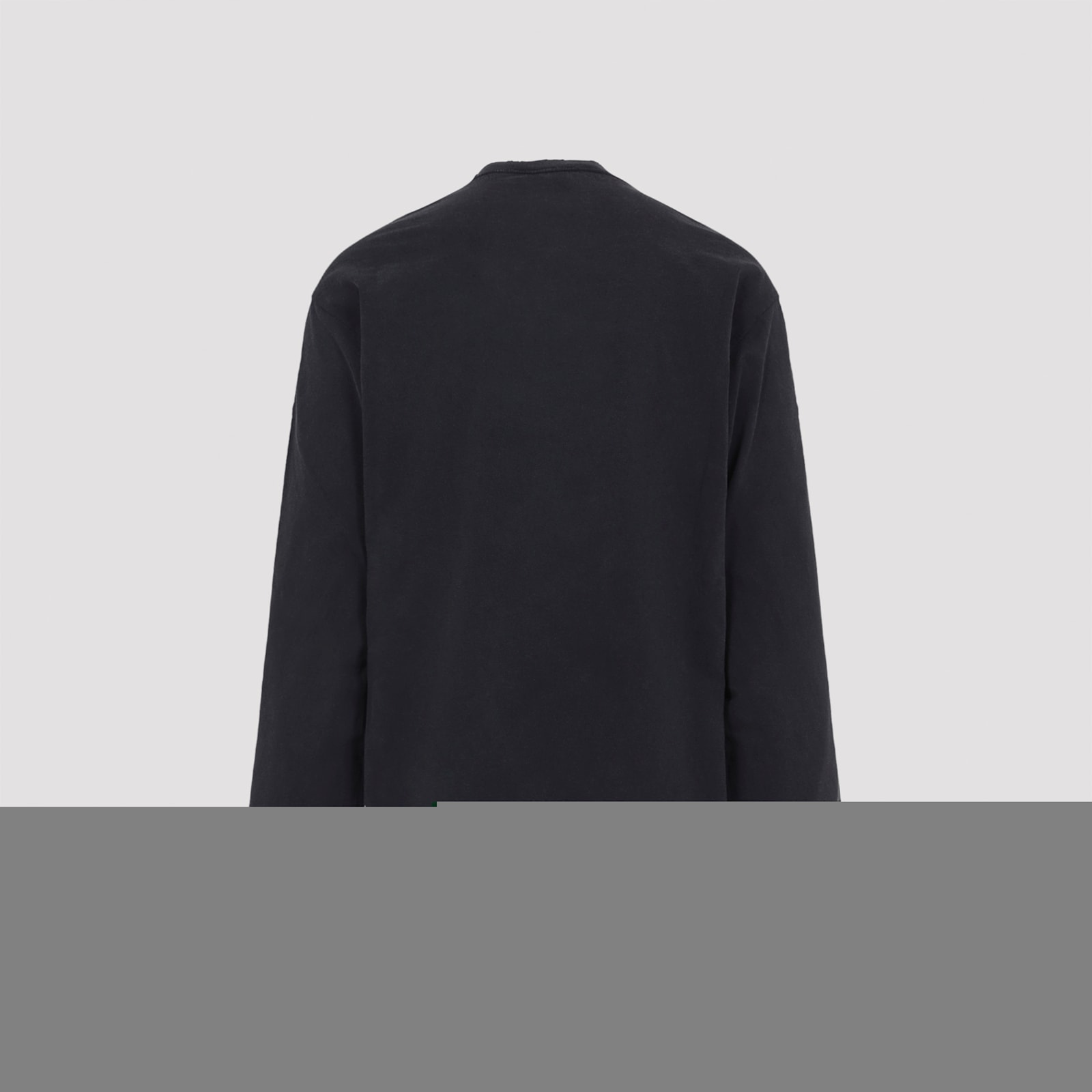 Balenciaga Shifted Og L S Ts In Black