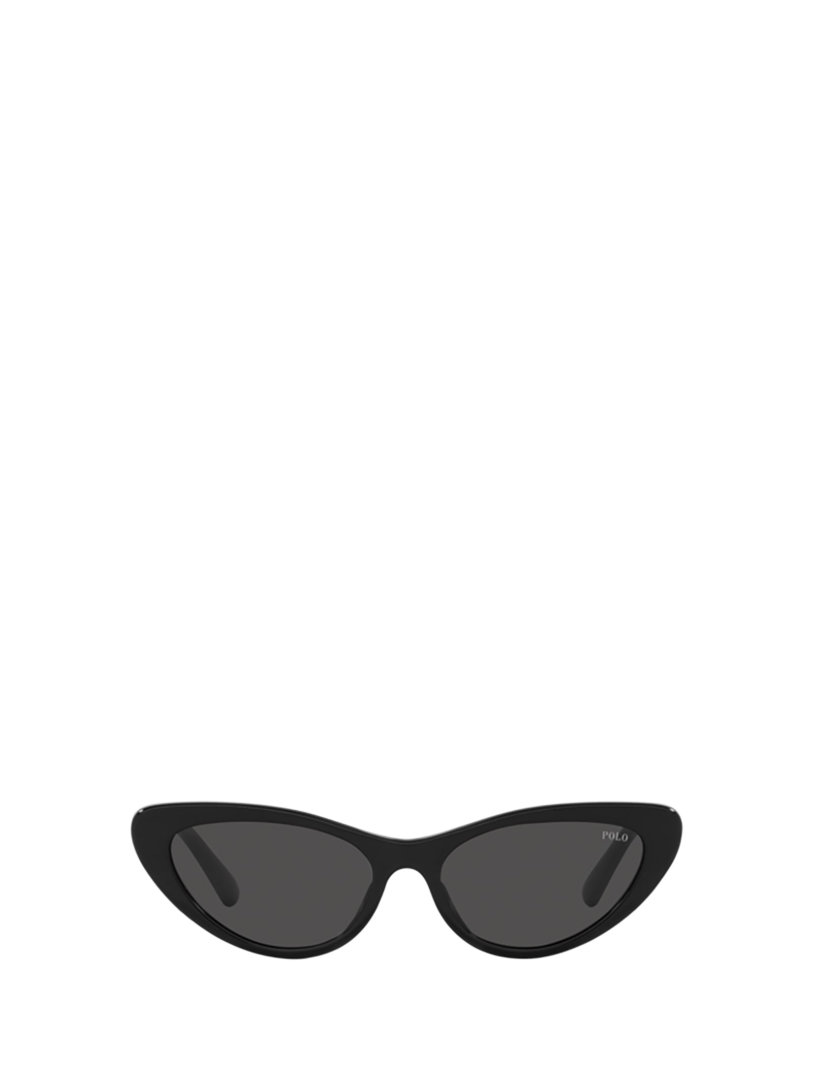 Shop Polo Ralph Lauren Ph4199u Shiny Black Sunglasses