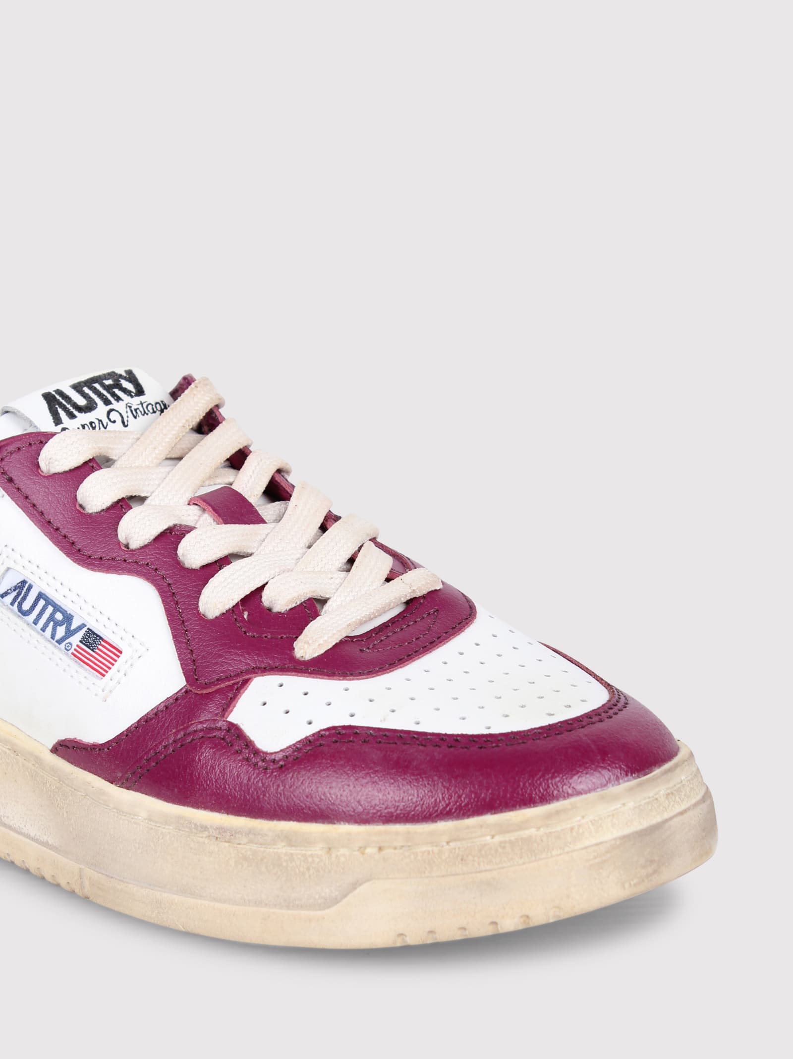 Shop Autry Super Vintage Medalist Sneakers