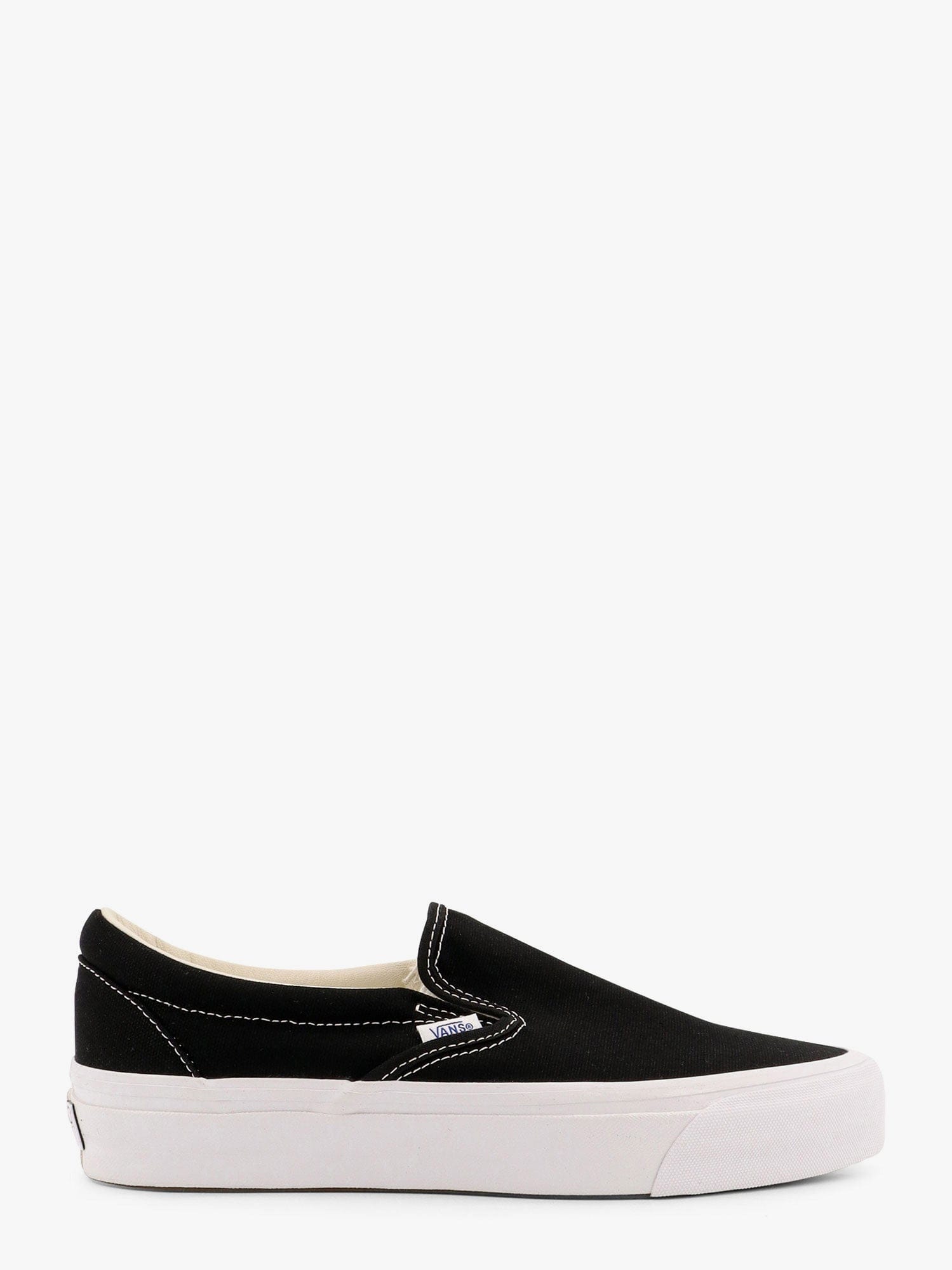 Vans Knu Slip Man Sneakers Black Size 12 Soft Leather In Black