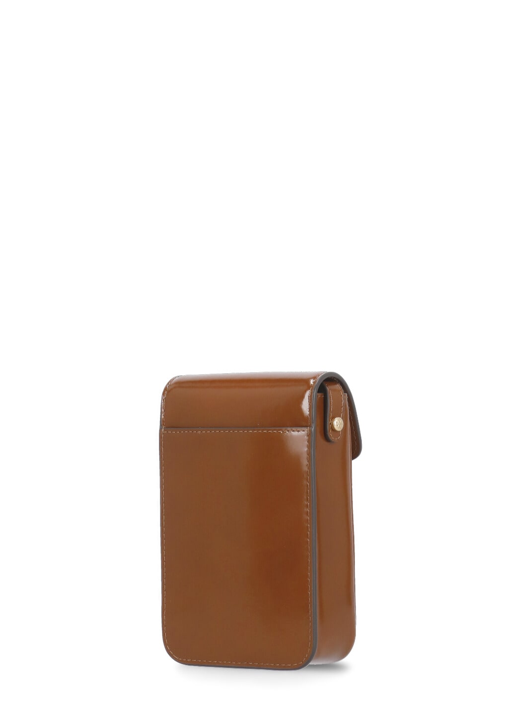 Shop Tory Burch Robinson Mobile Phone Case In Brown