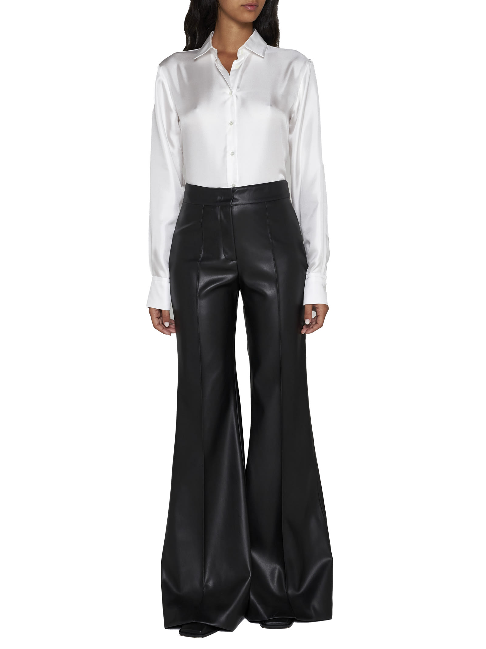 Shop Blanca Vita Pants In Onice