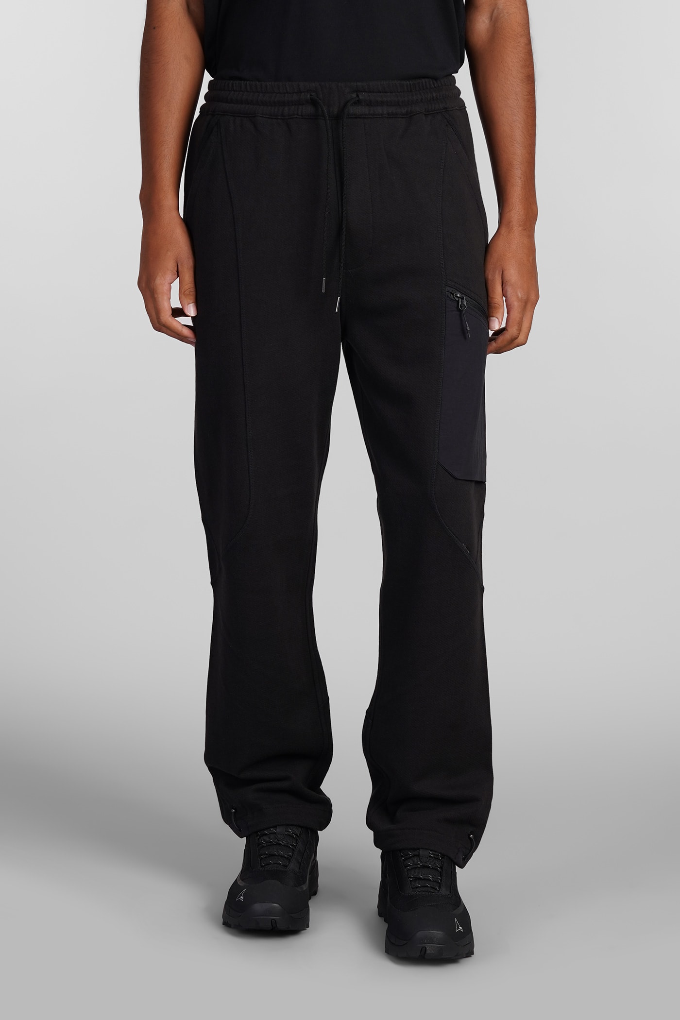 Pants In Black Cotton