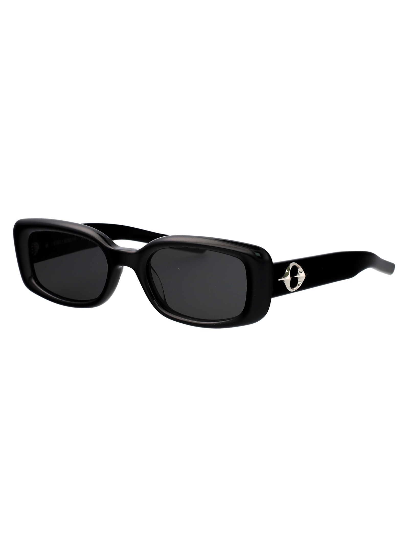 Shop Gentle Monster The Bell Sunglasses In 01 Black