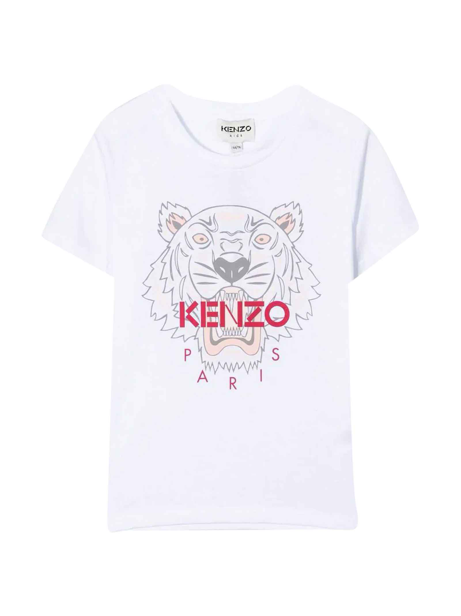 Kenzo White T-shirt Unisex