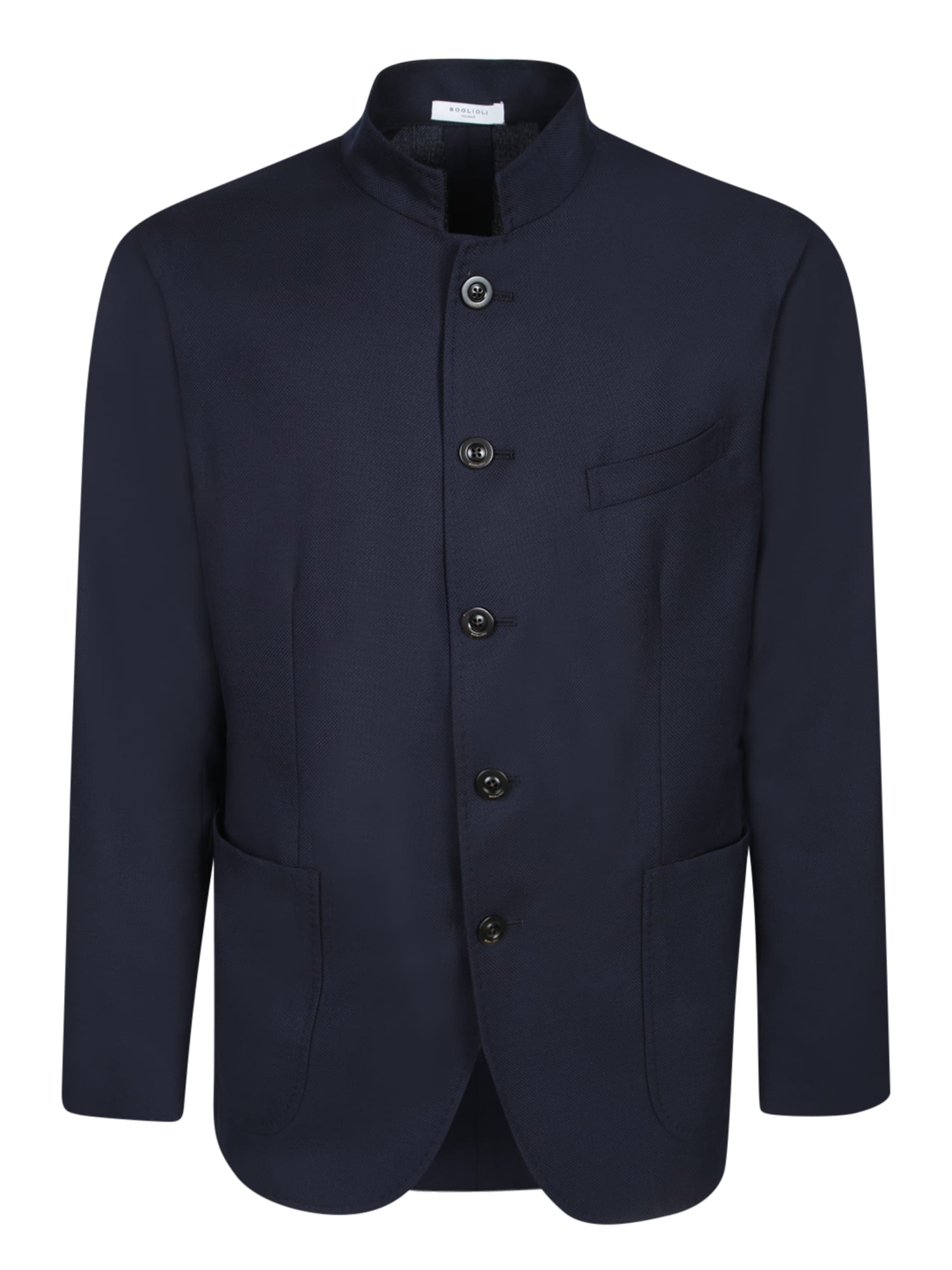 Blue Hopsack Jacket