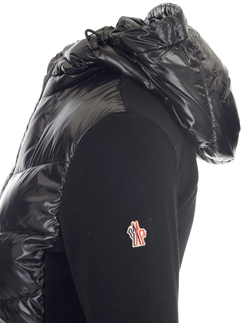 Shop Moncler Fitted Outdoor Jacket In Black