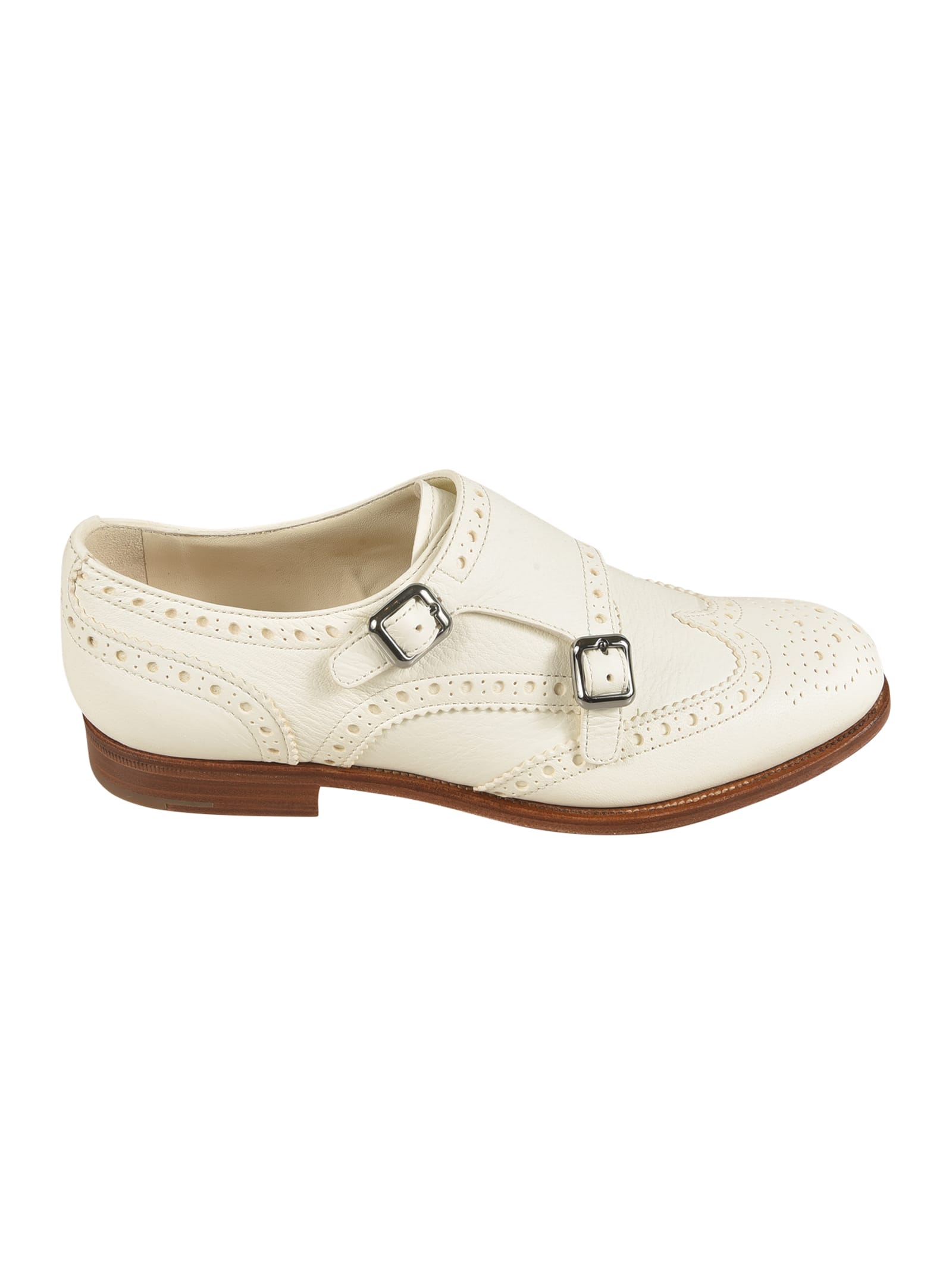 Buckle Wrap Derby Shoes