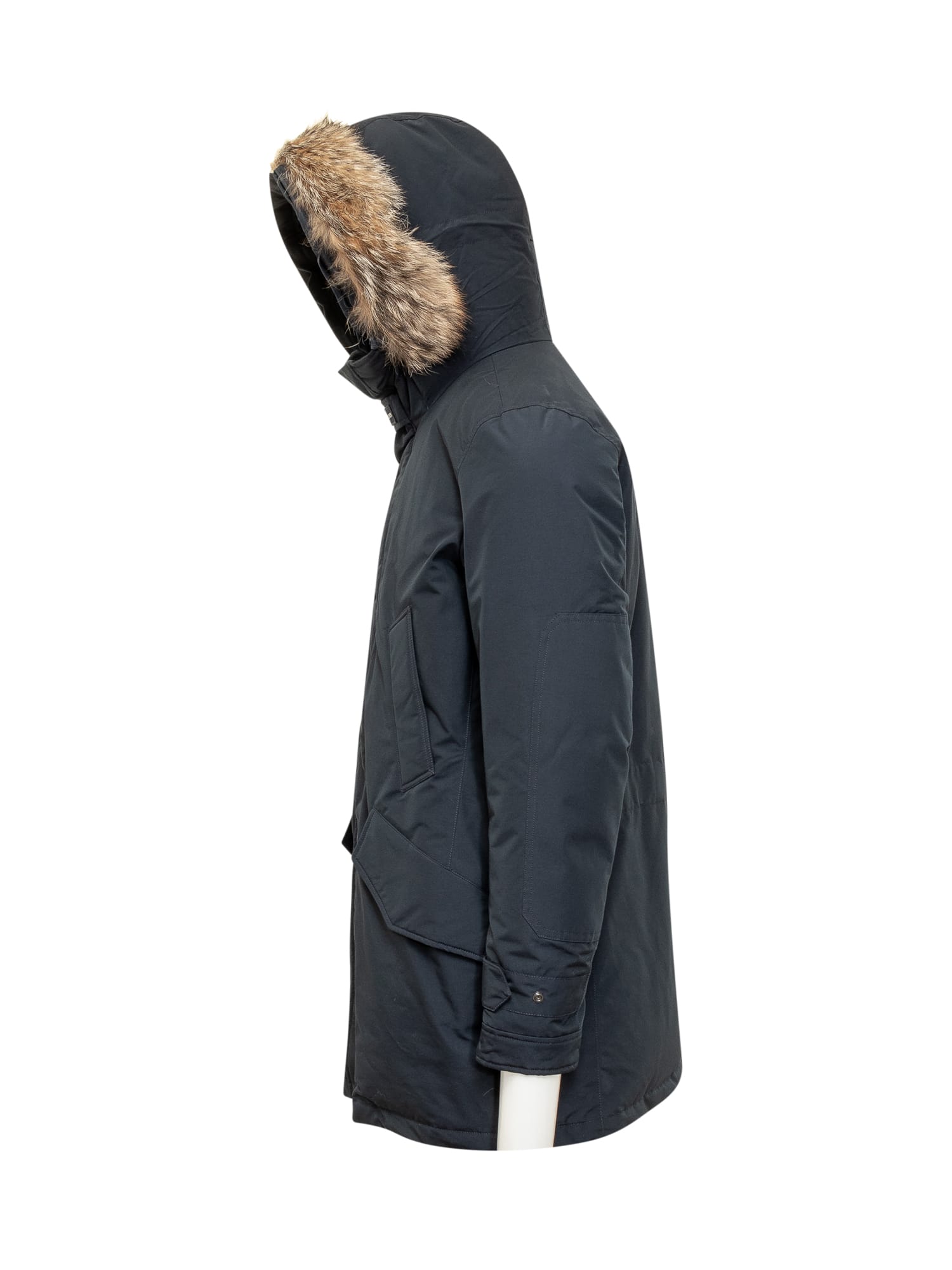 Woolrich Polar High Parka In Blue