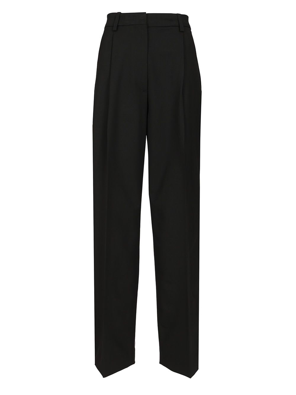 The Latest Wide Trousers In Black