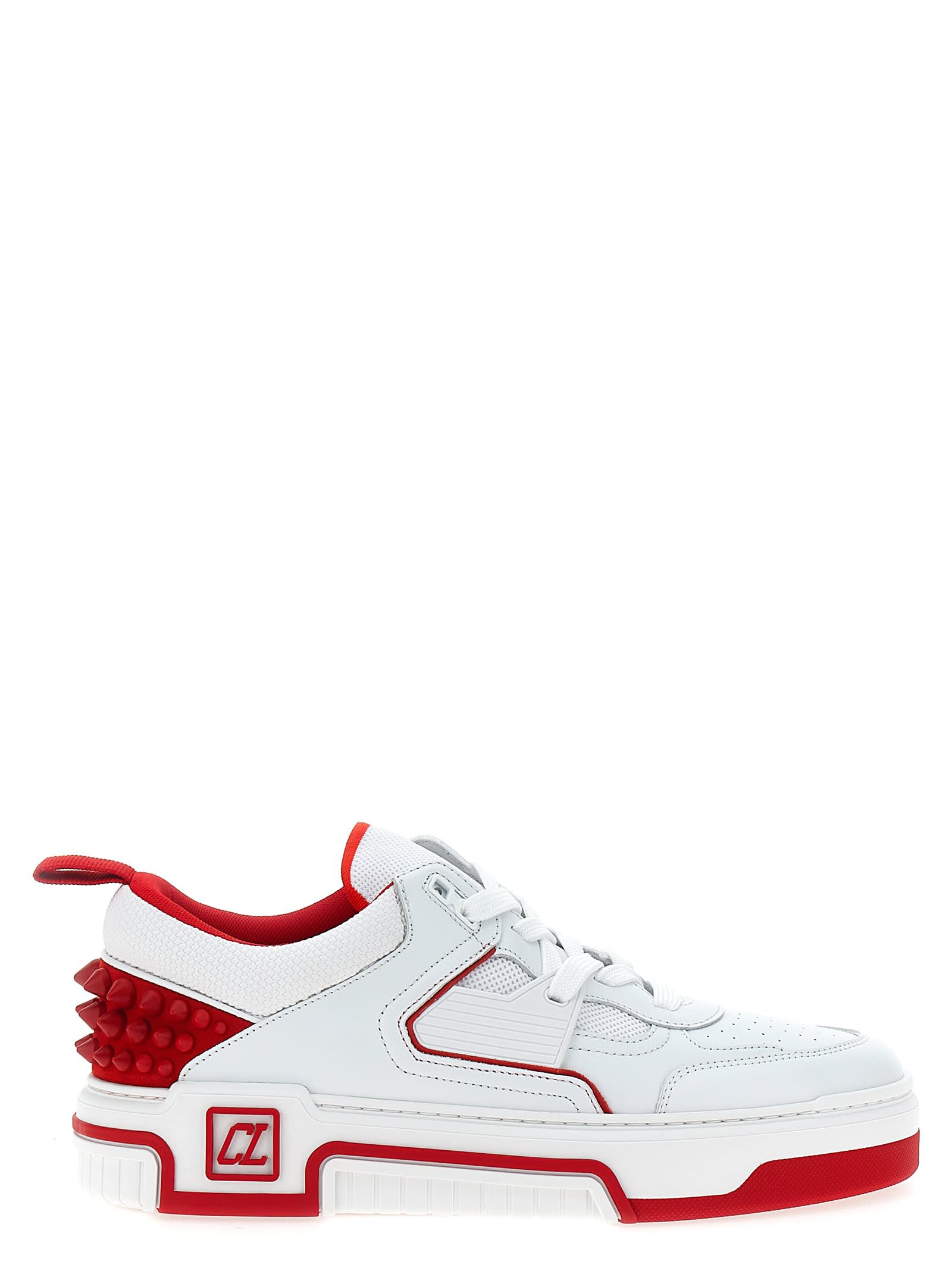 Christian Louboutin Astroloubi Mesh Panelled Sneakers In Multicolor