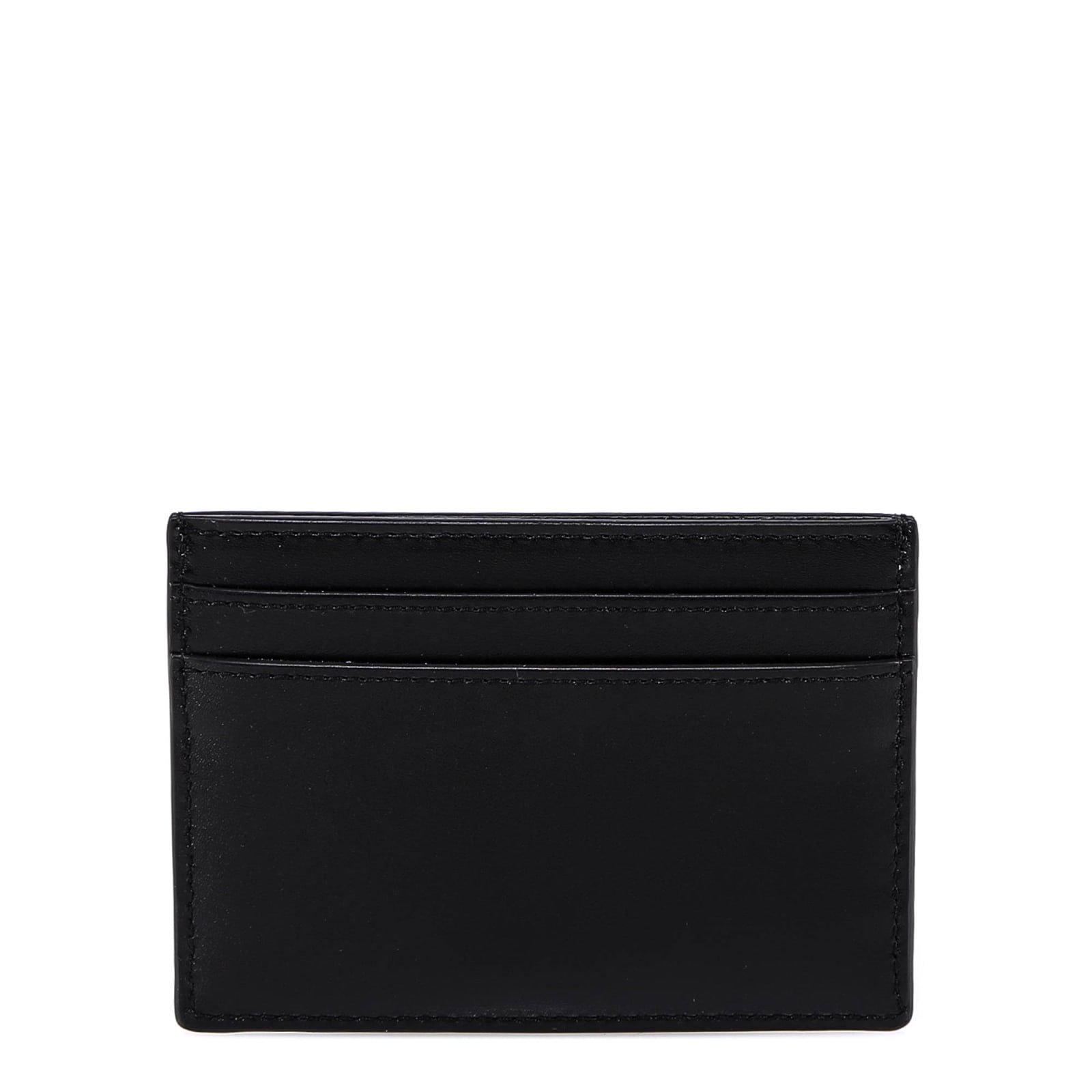 Shop Saint Laurent Card Holder In Black