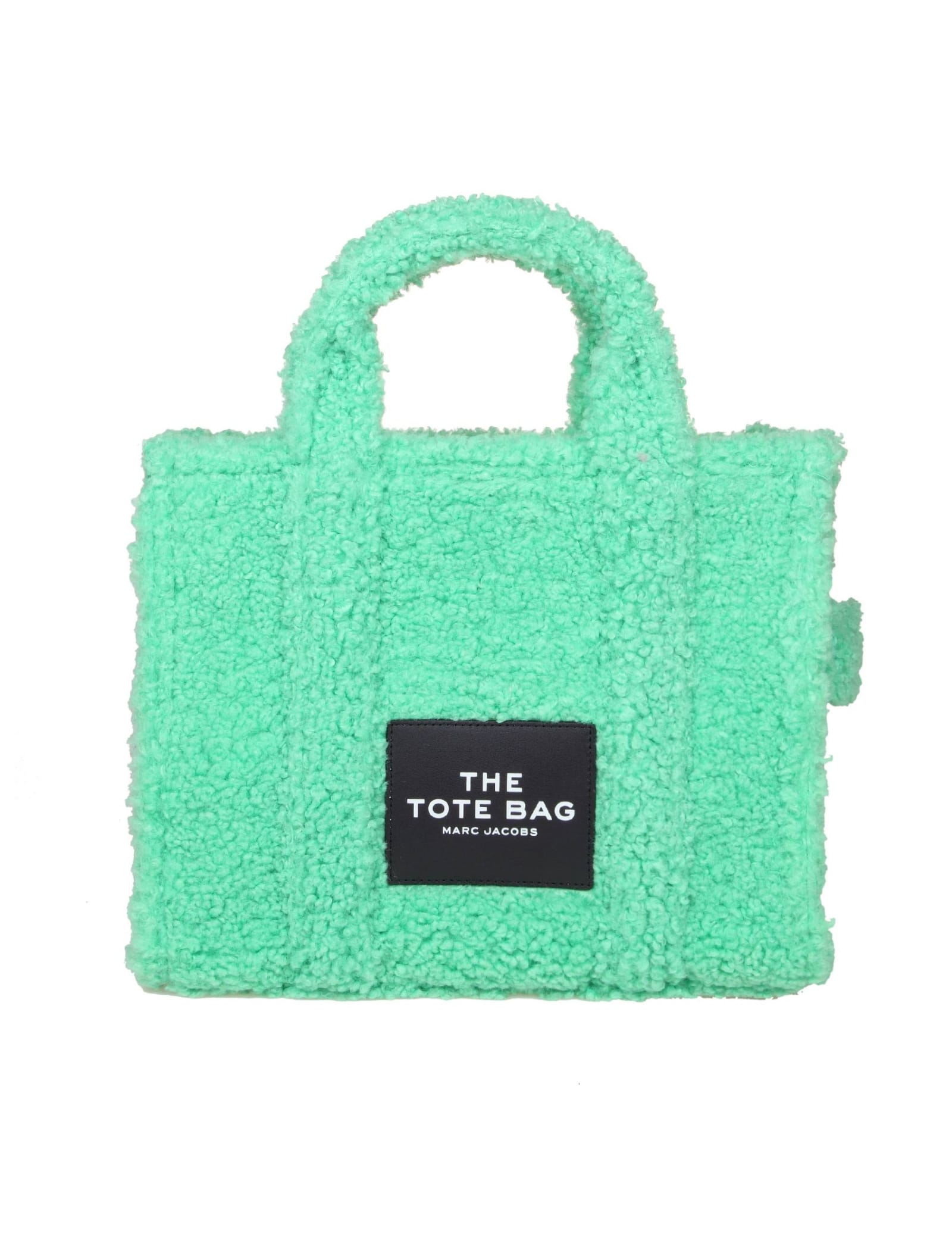 Marc Jacobs The Medium Small Bag In Teddy Green Fluo